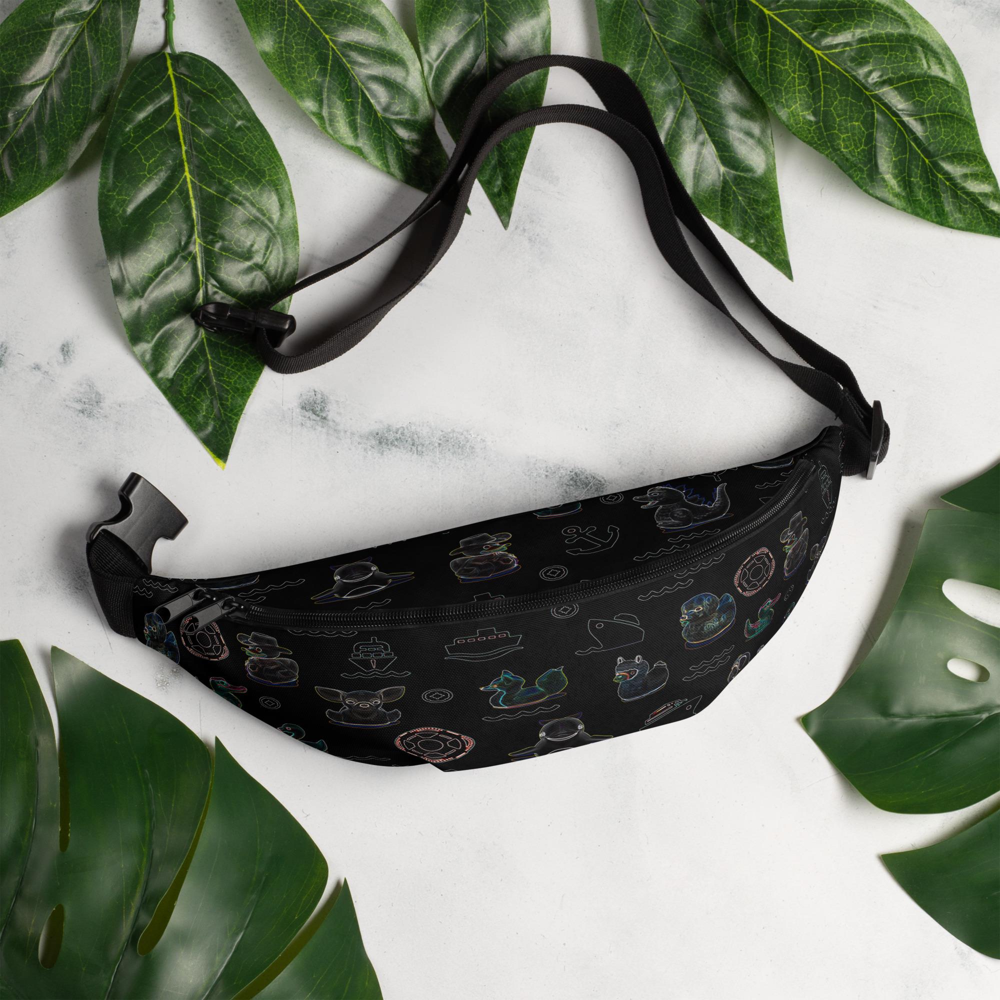 Fanny Pack Black Neon