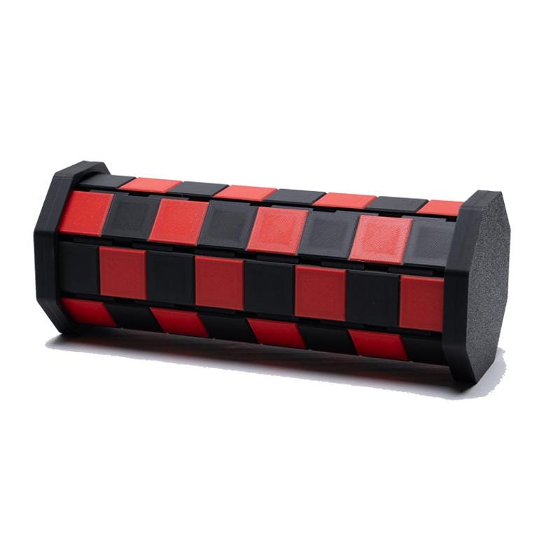 Chess and Checker Game Gift for Chess Player Roll-Up Portable Family Travel Game for Camping Hotel Road Trip Activity Idea Fun for All Ages