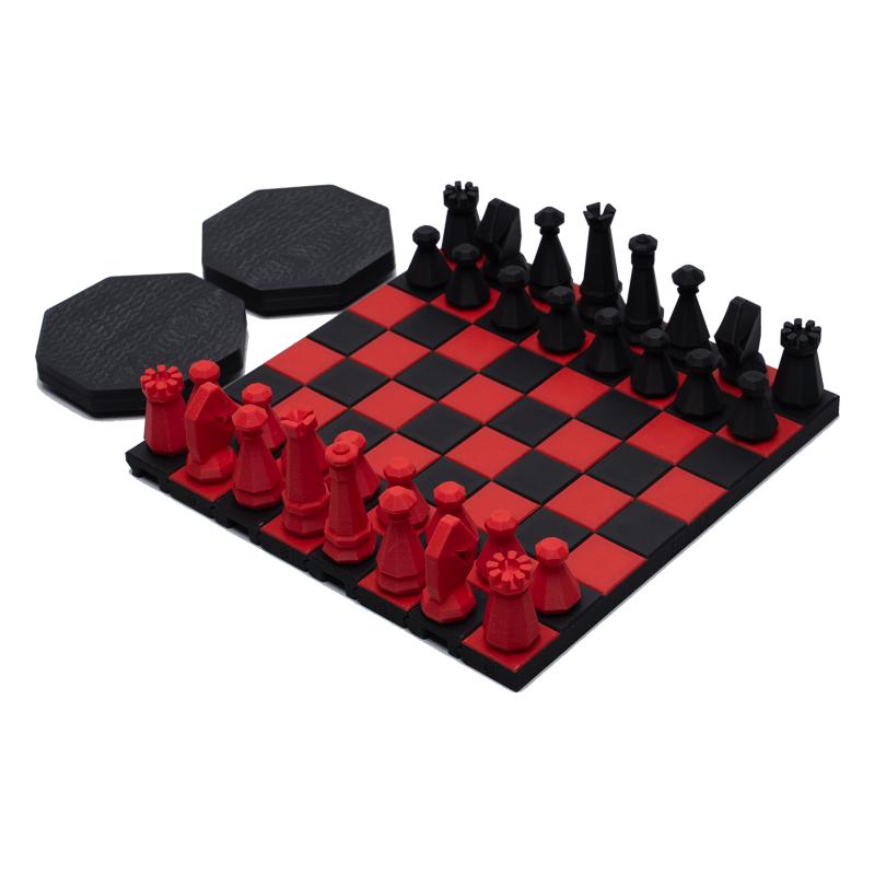 Travel Chess Set Portable Chess and Checker Game Gift Roll-Up Family Travel Game Fun for All Ages Easy Pack for Road Trip Activity Ideas