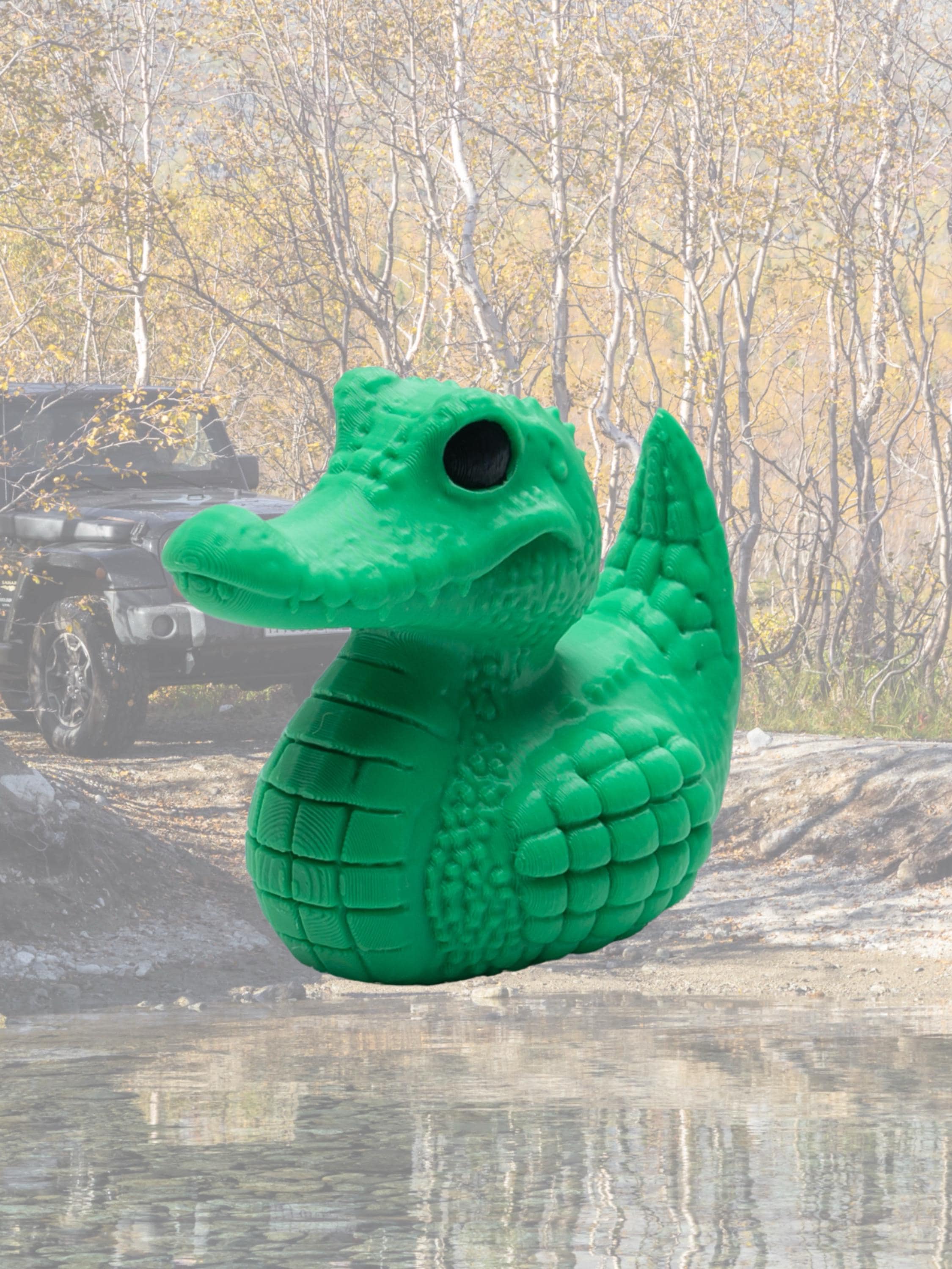 Gator Cruise Duck Gift Alligator Hide and Seek Duck for Ship Adventures UF Football Fan Cruise Gift Swamp Party Favor Keepsake Gator Duck