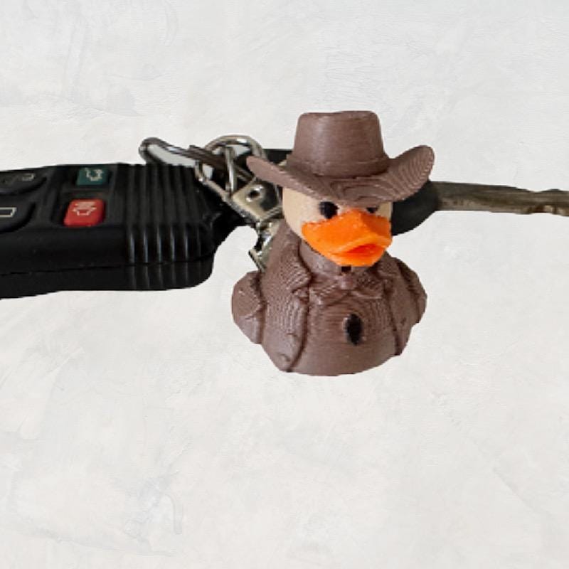 You&#39;ve Been Ducked Special Free Mini Gator, Flamingo, Sheriff Duck Keychain with Purchase of Standard Duck for Jeep Ducking 3D Toy Duck