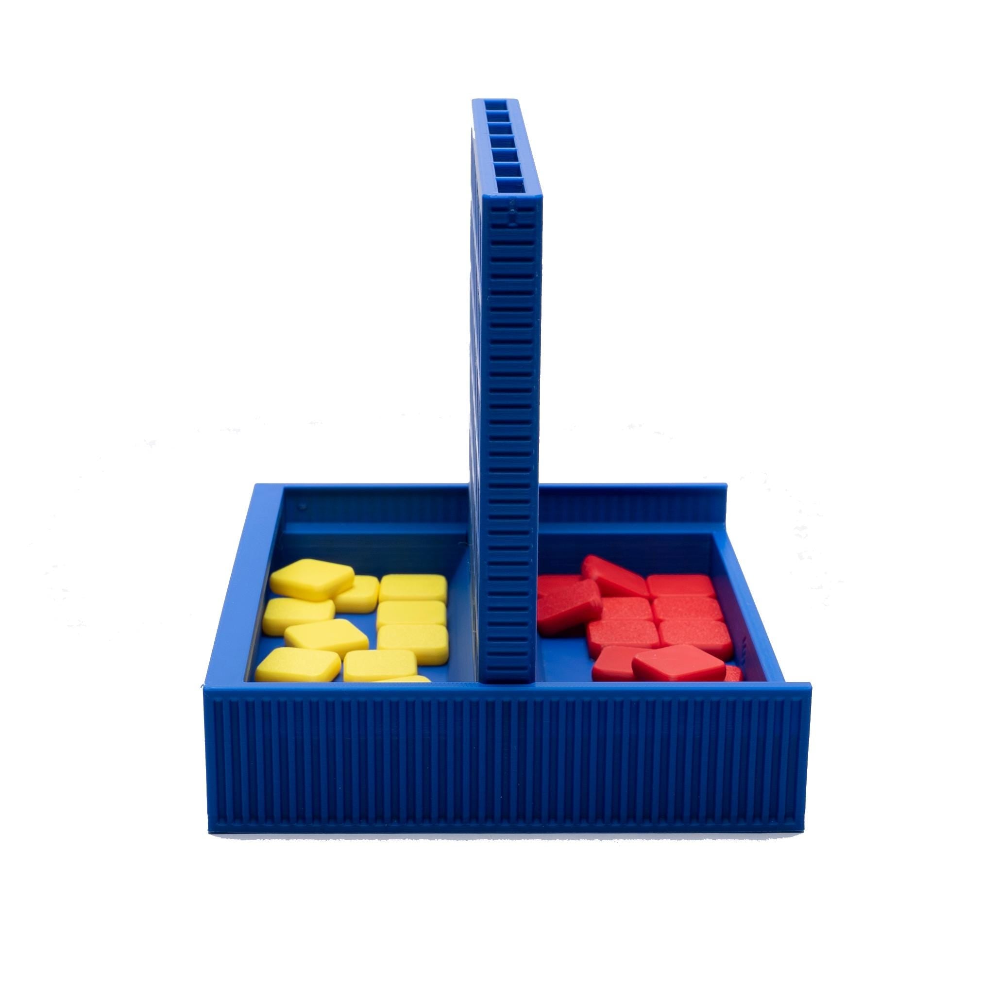 Gift for Game Lovers 4-in-a-Row Portable Game for Car Trip Activity Idea Gift for Teen Camp Travel Game for Outdoor Poolside Game for Kids