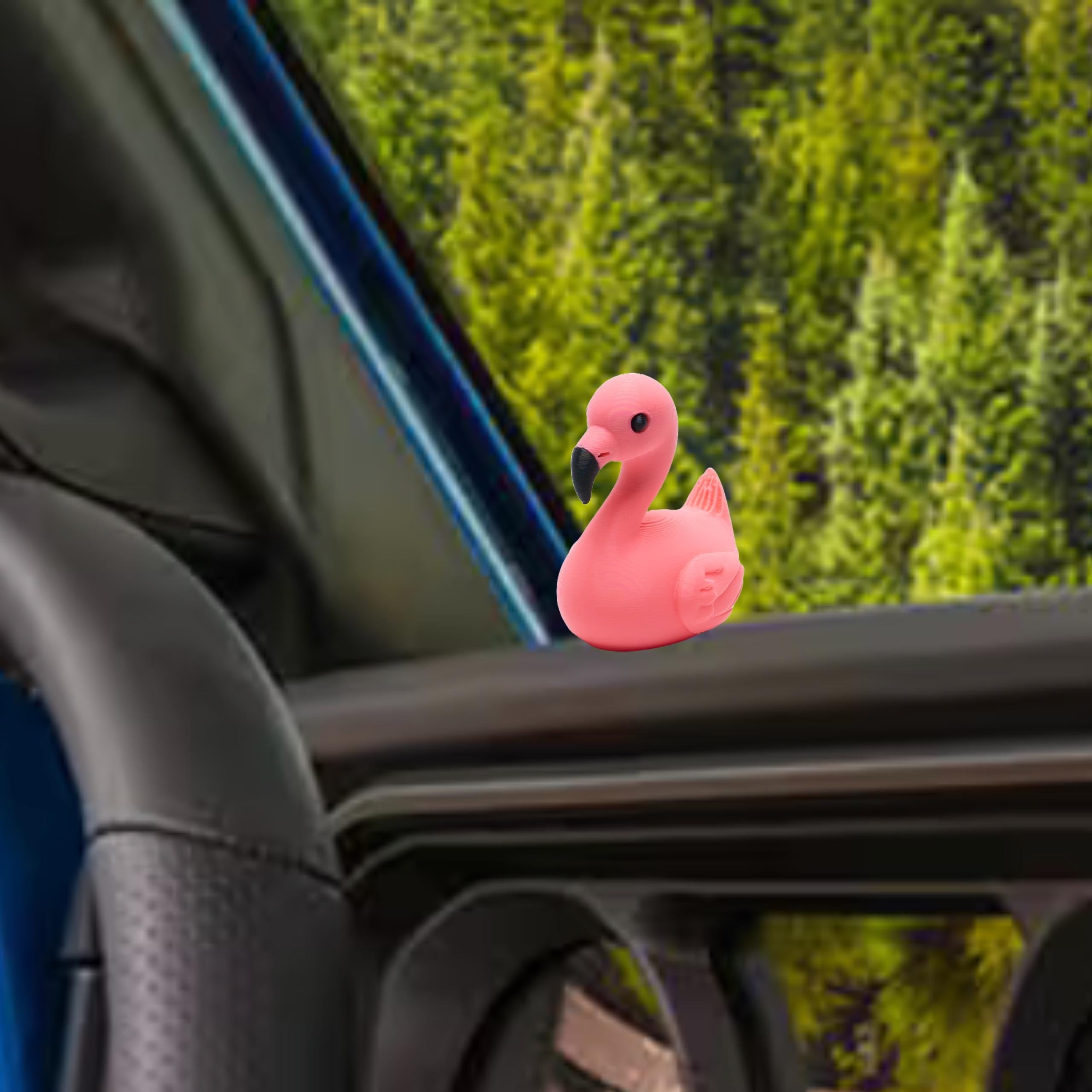 Pink Flamingo Cruise Duck Gift Tropical Hide and Seek Duck for Ship Adventures Summer Party Favor Family Cruise Keepsake Gift Souvenir Duck