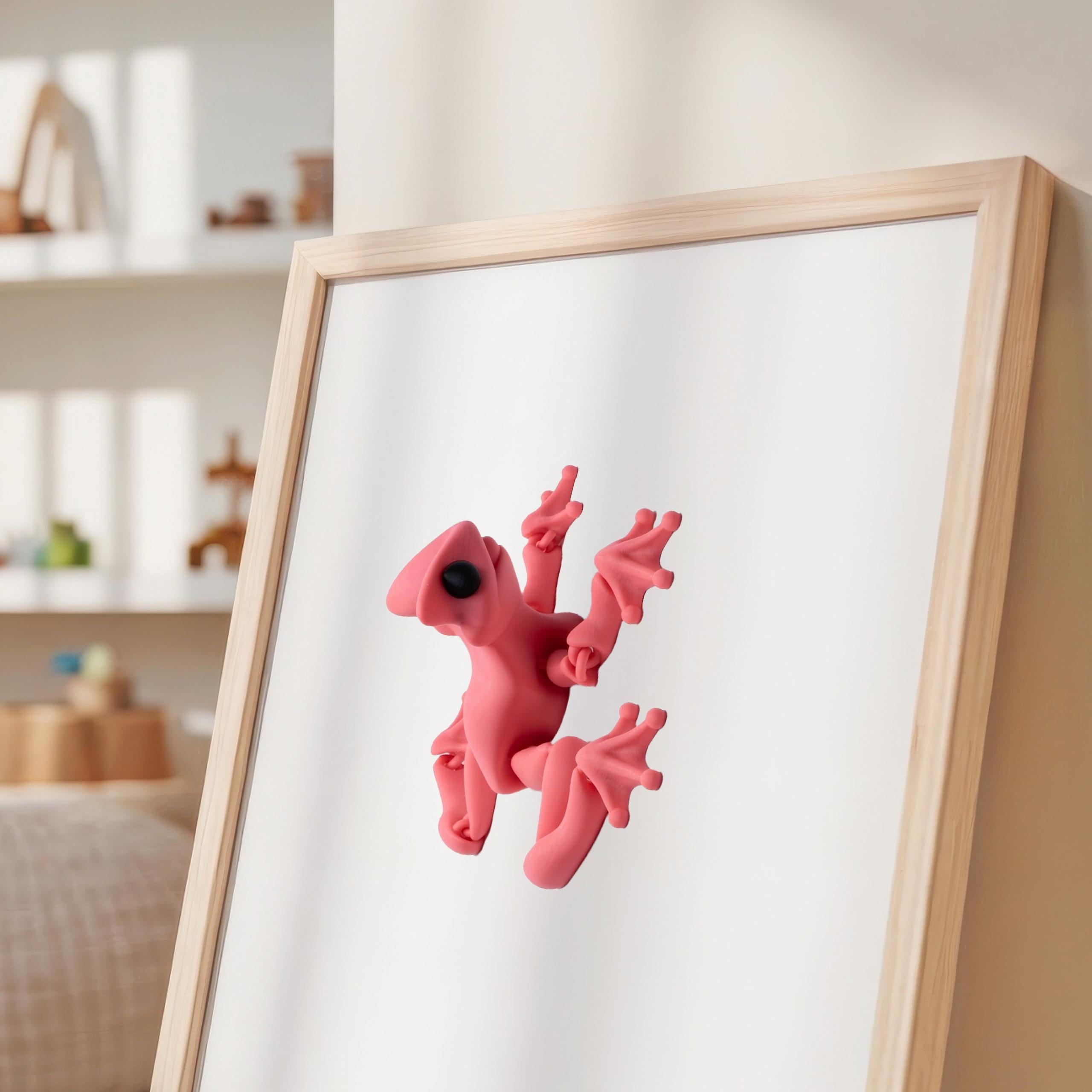 Gift for Kids Giant Frog for Imaginative Pretend Play Fun with Magnets Unique Decor Gift for Child Kid and Teen Bedroom Playroom