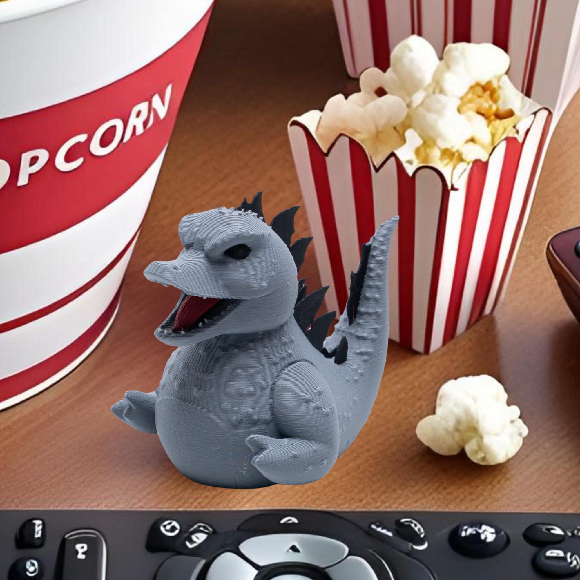 Godzilla Cruise Duck Gift Monster Lover Hide and Seek Duck Sci-Fi Movie Gift for Him Kaiju Duck for Ship Adventures Fun Travel Keepsake