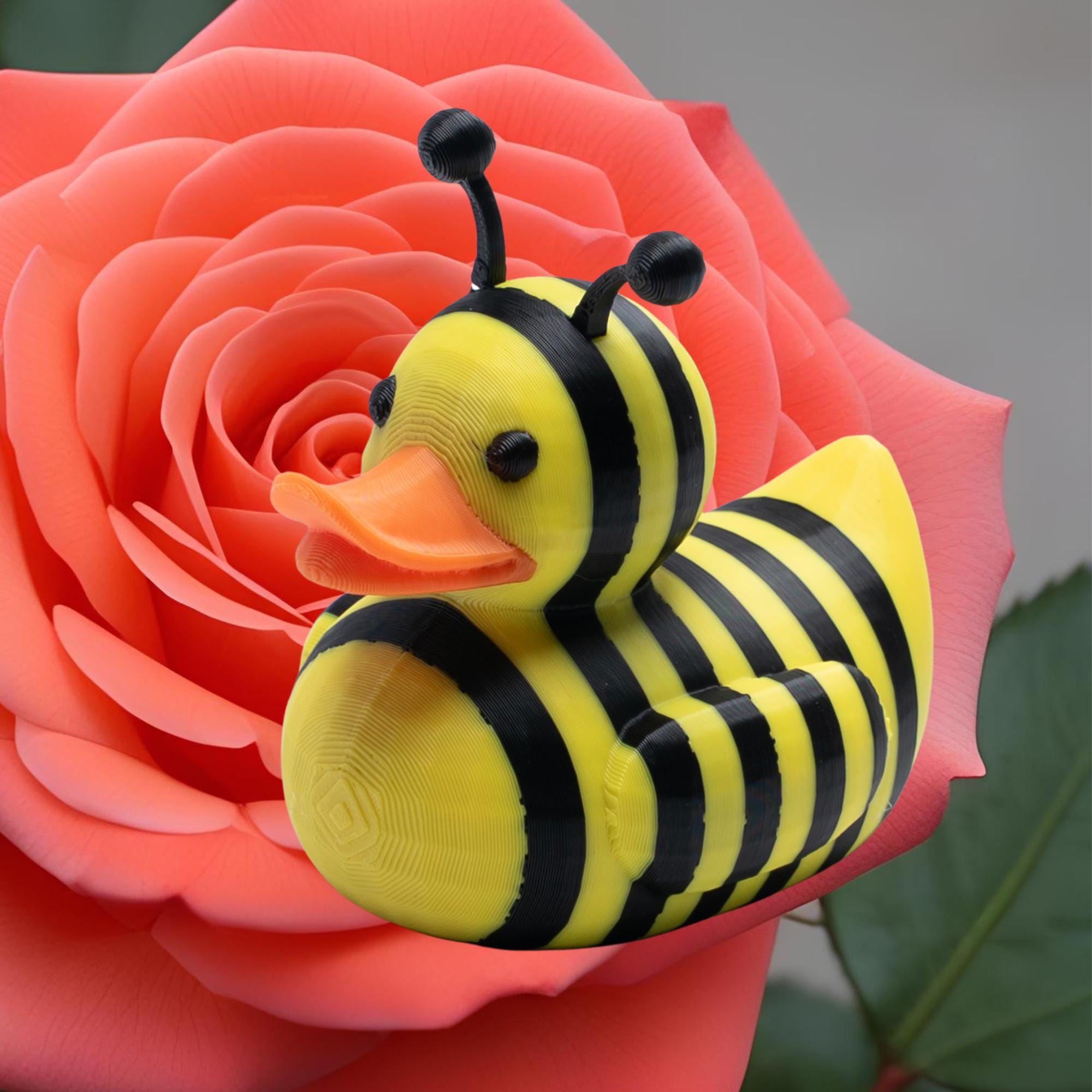 Bee Cruise Duck Gift Bumblebee Hide and Seek Duck for Cruise Adventures Cute Busy Bee Gift for Garden Lover Fun Door Surprise and Retirement