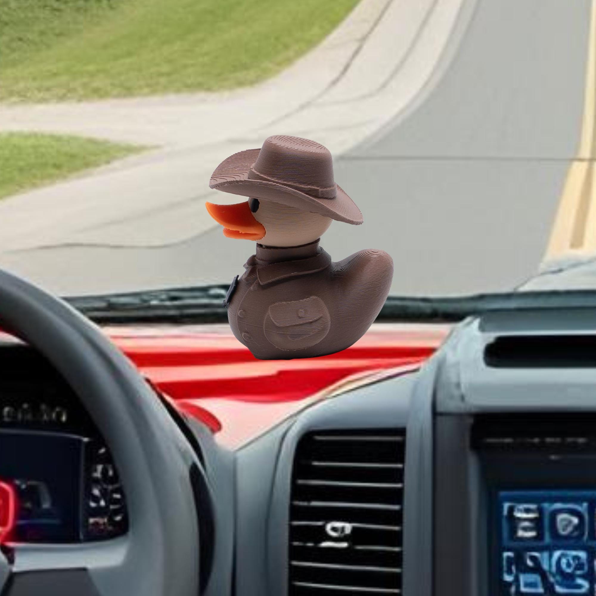 Cowboy Hat Sheriff Cruise Duck Law Duck Gift for Police & Sheriff Fans Western Style Hide and Seek Duck Cruise Souvenir Gift for Him Cruise