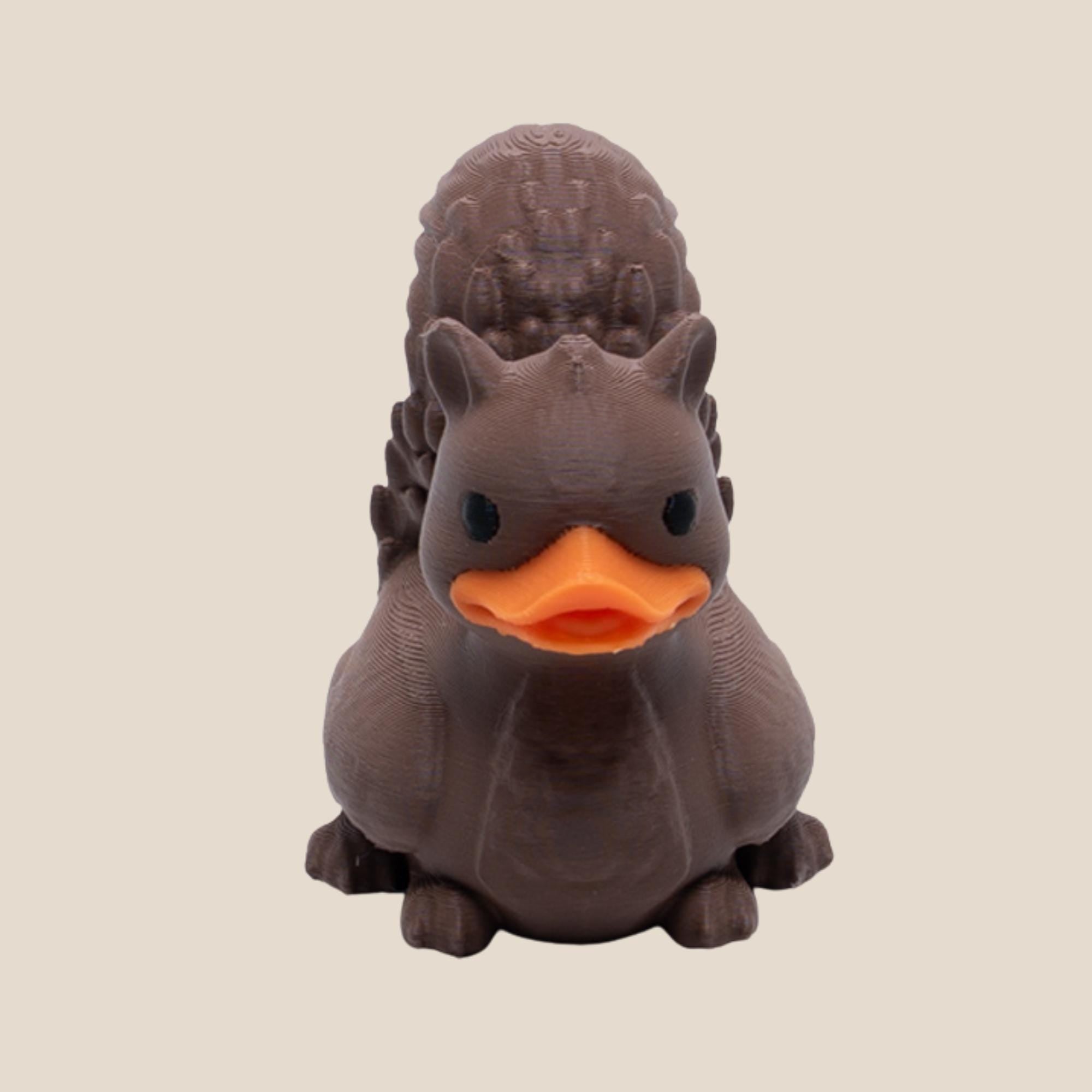 Squirrel Cruise Duck Gift Woodland Animal Hide and Seek Duck Nature Party Favor Birthday Cake Topper for Kids Collectible Travel Keepsake