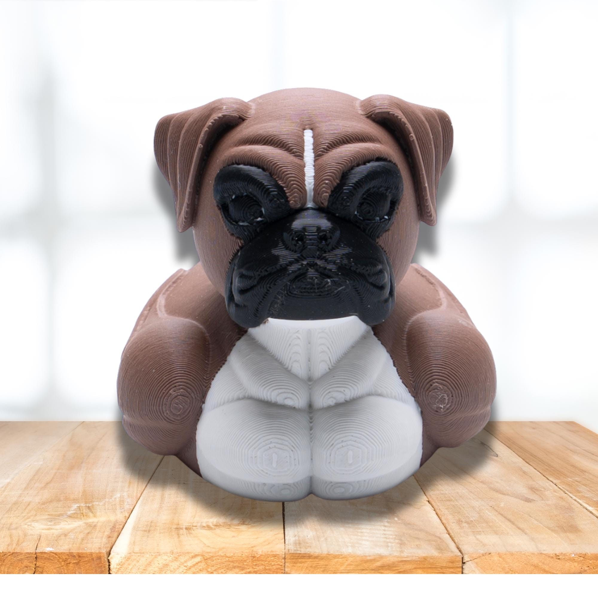Boxer Cruise Duck Gift Dog Lover Hide n Seek Duck Fun Travel Gift for Him Puppy Party Favor Dog Birthday Cake Topper Souvenir Keepsake Duck