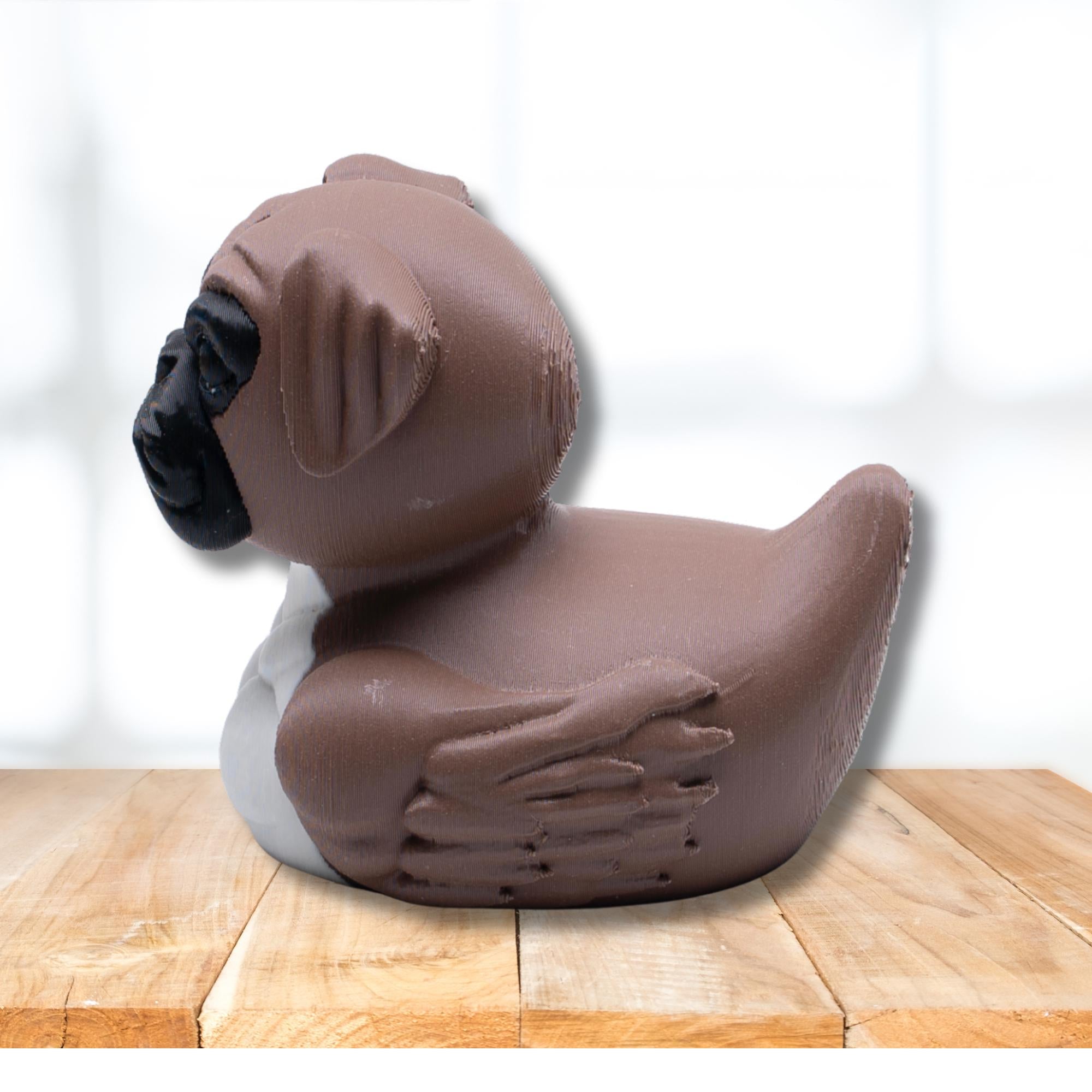 Boxer Cruise Duck Gift Dog Lover Hide n Seek Duck Fun Travel Gift for Him Puppy Party Favor Dog Birthday Cake Topper Souvenir Keepsake Duck