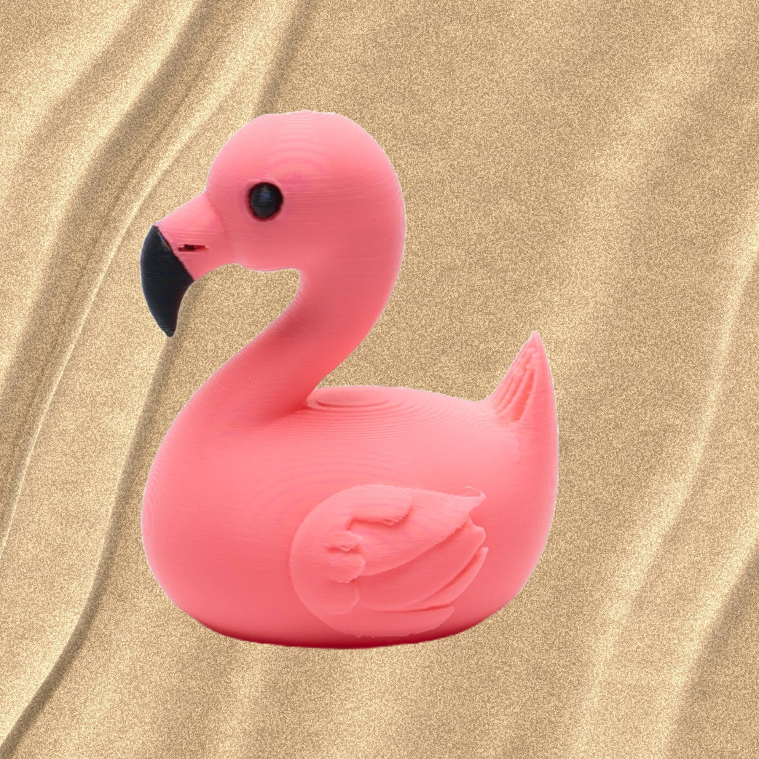 Pink Flamingo Cruise Duck Gift Tropical Hide and Seek Duck for Ship Adventures Summer Party Favor Family Cruise Keepsake Gift Souvenir Duck