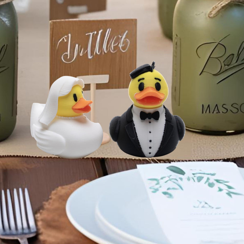 Bride and Groom Cruise Ducks Gift Rustic Wedding Favor for Ship Honeymoon or Bridal Party Souvenir Groom Cake Topper Cute Cruise Duck Find