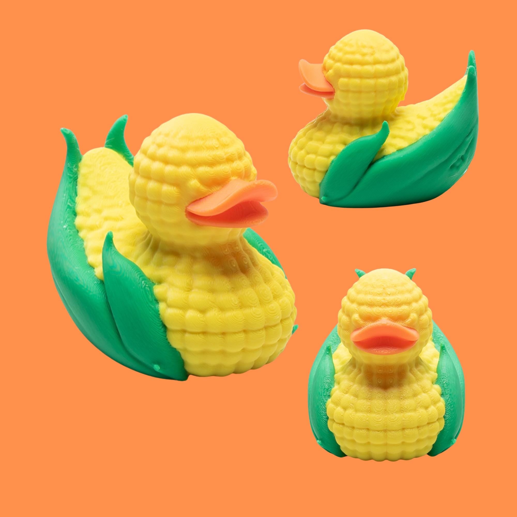 Corn Duck Gift for 4x4 Ducking Fans Nebraska Fan Trail Keepsake Thanksgiving CornCob Dashboard Duck Country Road Fun Off-Road Collector Gift
