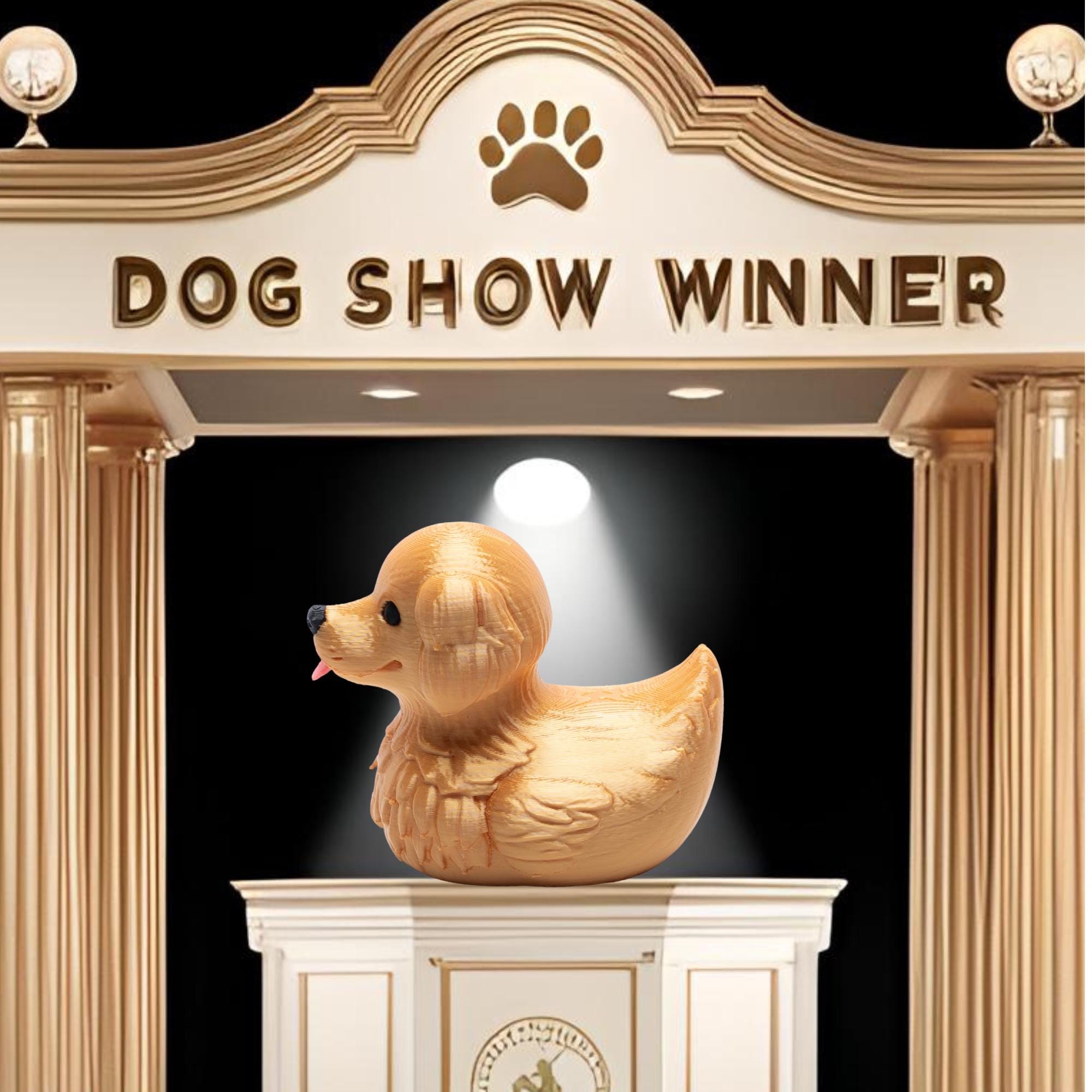 Golden Retriever Duck Bon Voyage Gift for Cruise Hide and Seek Golden Retriever Dog Lover Cute New Puppy Owner Gift Dog Lover Breeder Gift