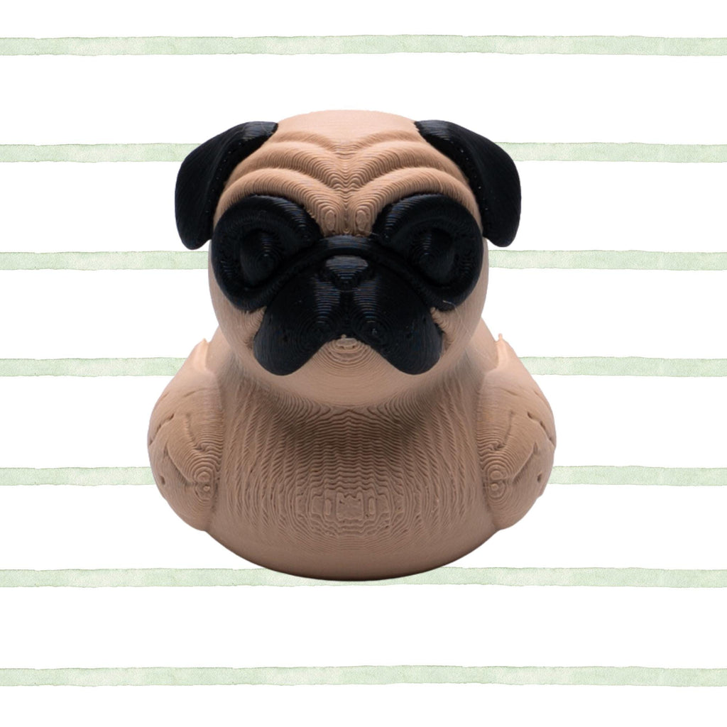 Pug Cruise Duck Gift Cute Hide and Seek Duck for Pet Lovers Dog Lover Travel Keepsake Gift for Pug Breeder Ship Duck Surprise for Cruisers