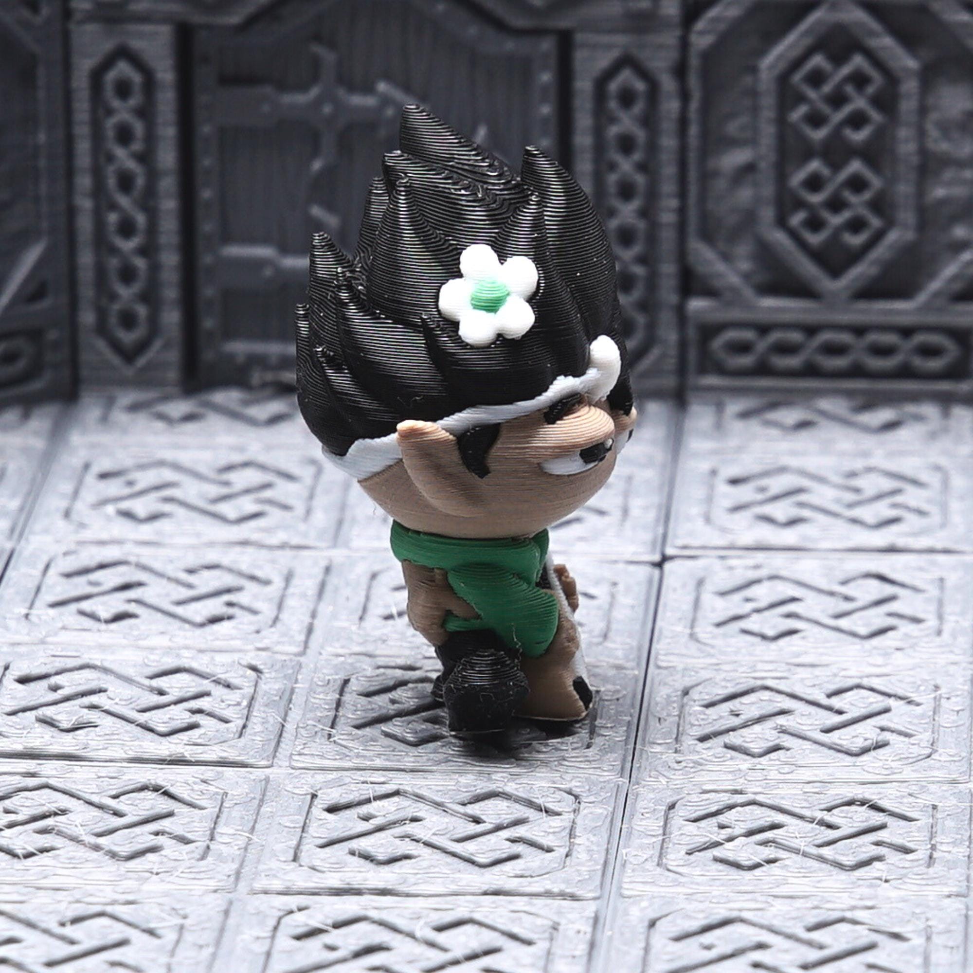 DnD Baird Miniature for Tabletop Role Play Games Unique Gift for TTRPG Dungeons and Dragons Fan Figure Human Hero Baird with Instrument
