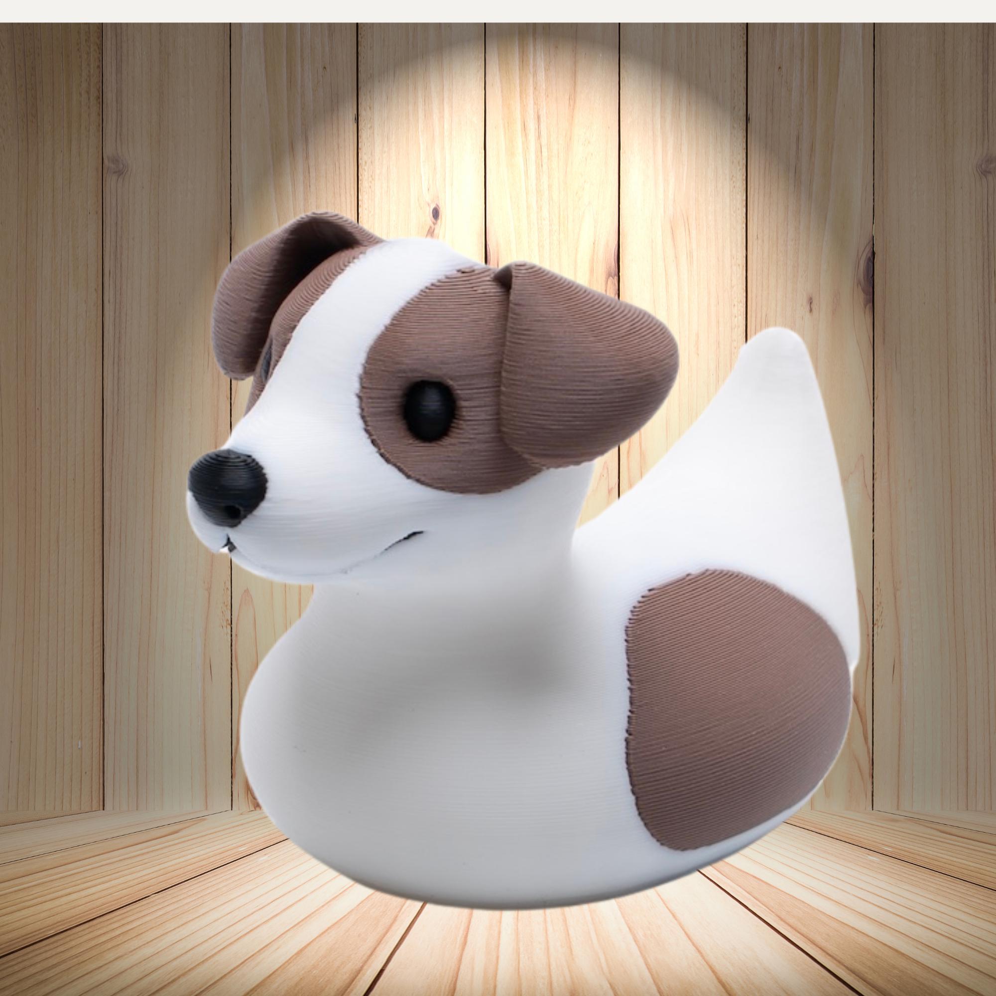 Jack Russell Cruise Duck Gift Puppy Lover Hide and Seek Duck Breeder Thank You Gift Dog Birthday Cake Topper Keepsake Travel Duck Pet Fans