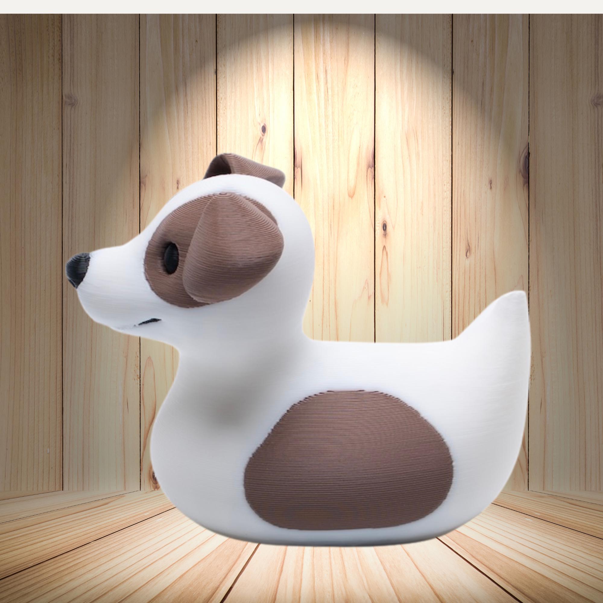 Jack Russell Cruise Duck Gift Puppy Lover Hide and Seek Duck Breeder Thank You Gift Dog Birthday Cake Topper Keepsake Travel Duck Pet Fans