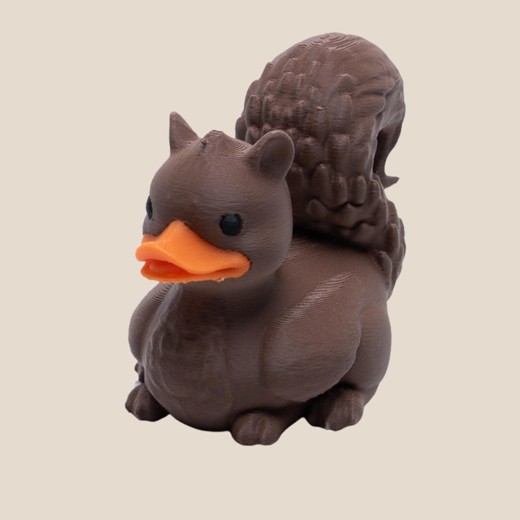 Squirrel Cruise Duck Gift Woodland Animal Hide and Seek Duck Nature Party Favor Birthday Cake Topper for Kids Collectible Travel Keepsake
