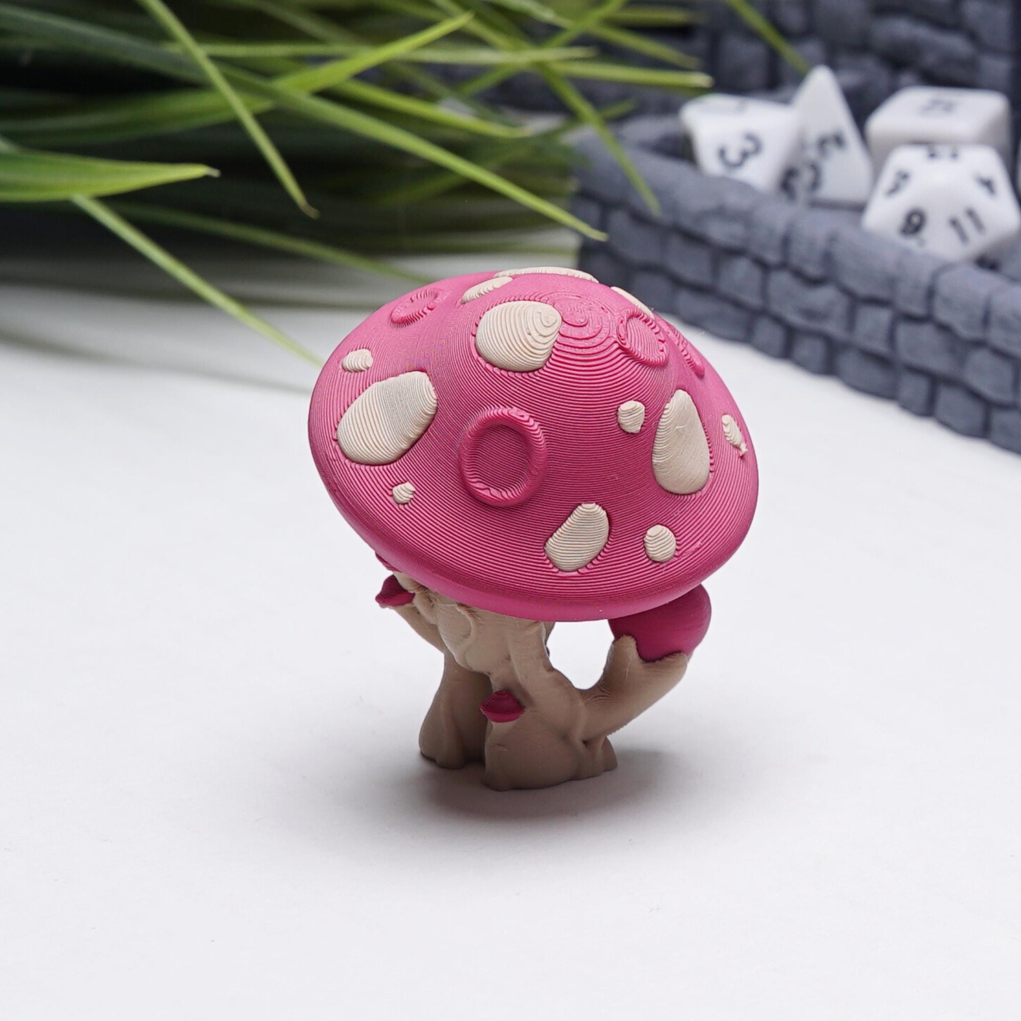 DnD Myconid Mushroom Miniature Fungal Monster Figure for Tabletop RPGs Fantasy Mushroom Creature Mini for DnD Fun Gift for TTRPG Players