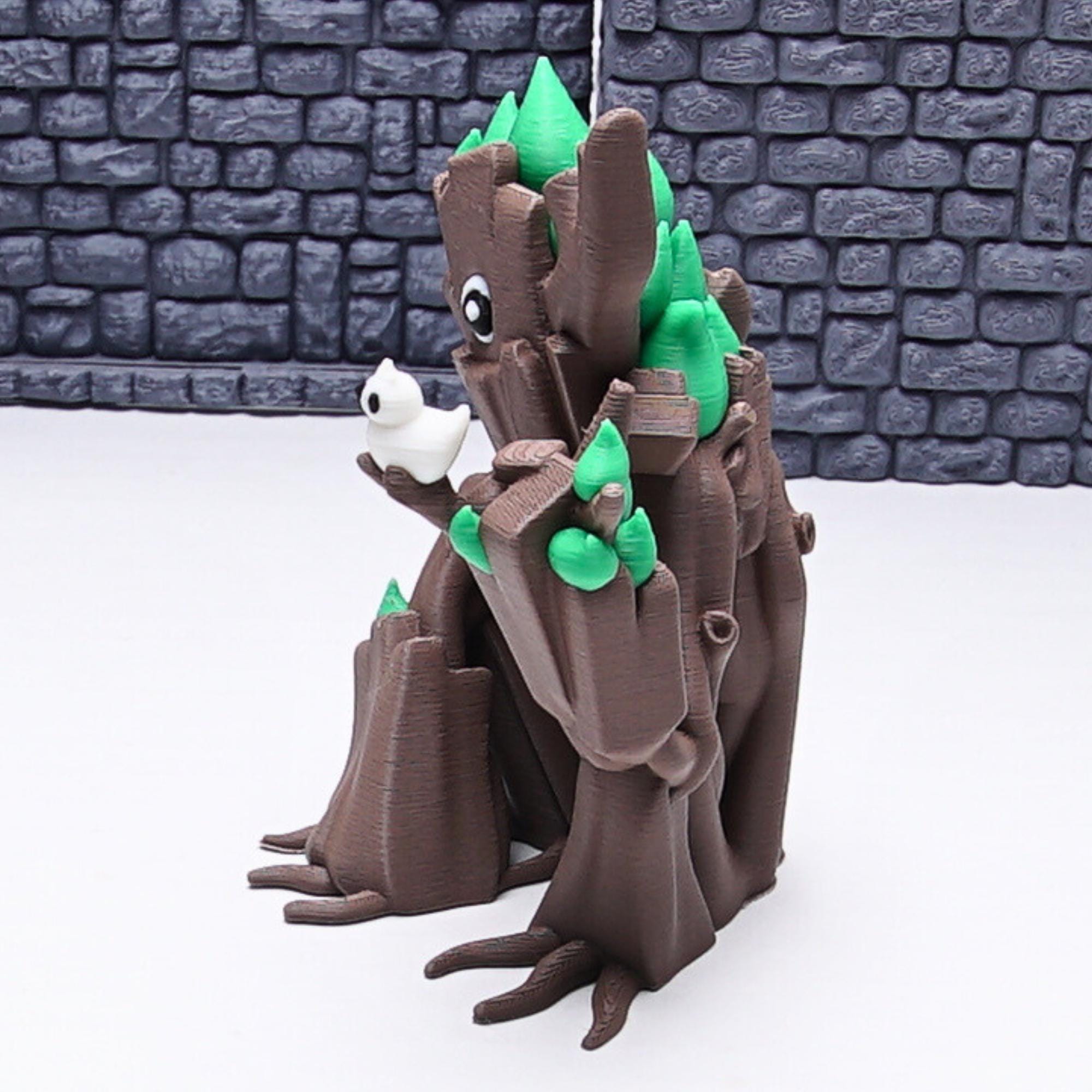DnD Treant Monster Miniature Playful Design for Tabletop Role Play Games Gift for Dungeons and Dragons Fans Cute Tree Figure for TTRPG Fun