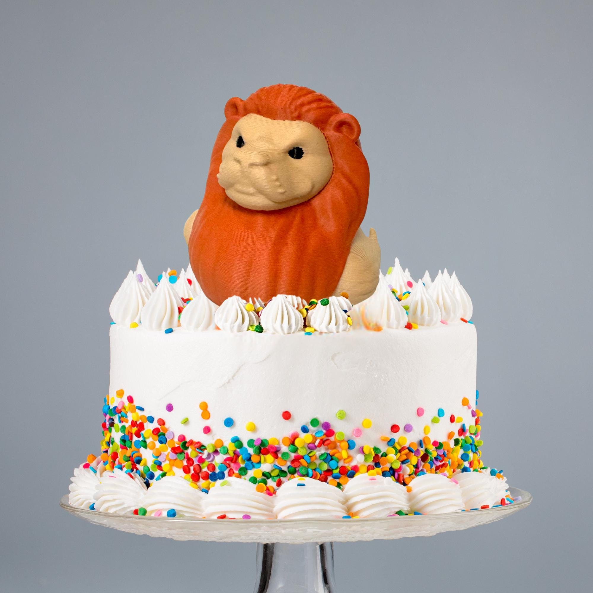 Lion Cruise Duck Gift Safari Animal Hide and Seek Duck for Ship Adventures Pool Party Favor Birthday Cake Topper Travel Keepsake for Kids