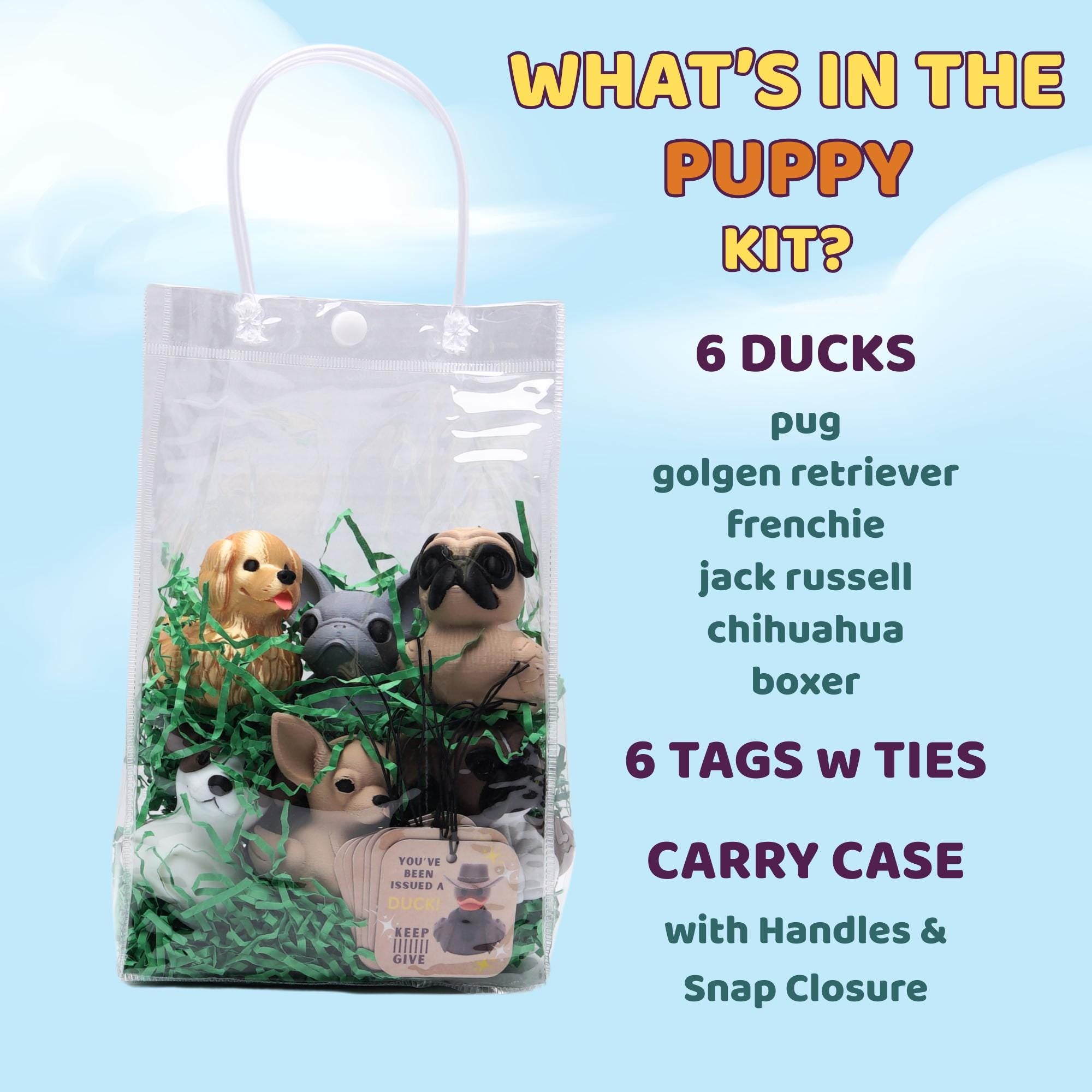 Pug Cruise Duck Gift Cute Hide and Seek Duck for Pet Lovers Dog Lover Travel Keepsake Gift for Pug Breeder Ship Duck Surprise for Cruisers