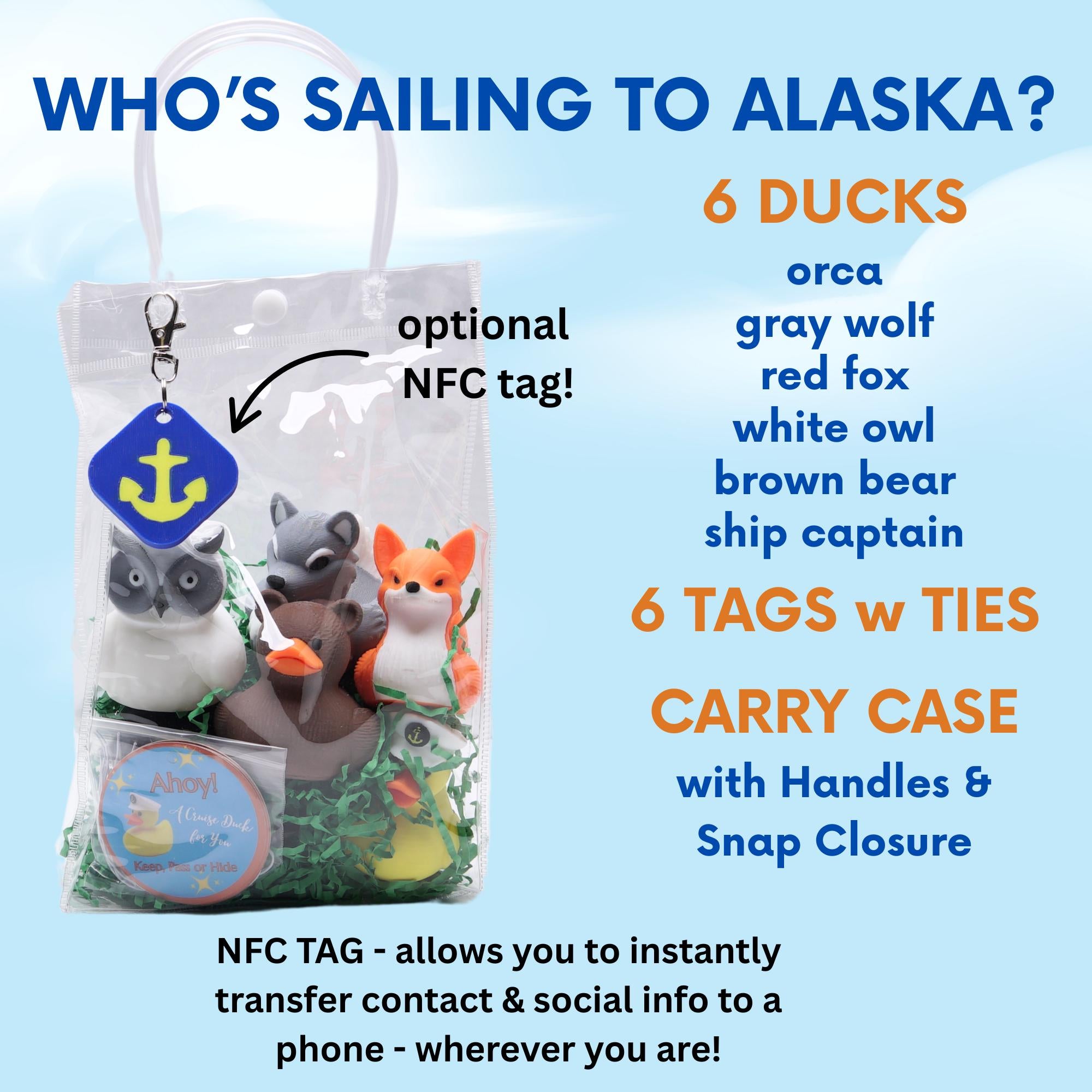 Wolf Cruising Duck for Hiding and Collecting on Alaska Cruise Gift for Her Nature Lover Gray Wolf Bookshelf Decor 3D Printed Duck Souvenir