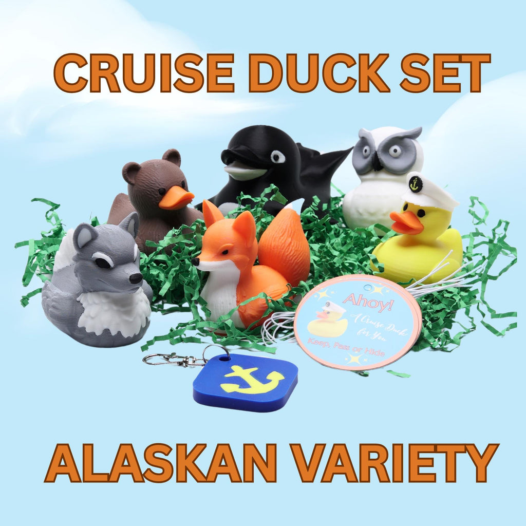 Captain Cruise Duck Gift Boat Lover Hide and Seek Duck Fishing Boat Gift for Dad Nautical Beach Party Favor Fun Souvenir for Ship Adventures
