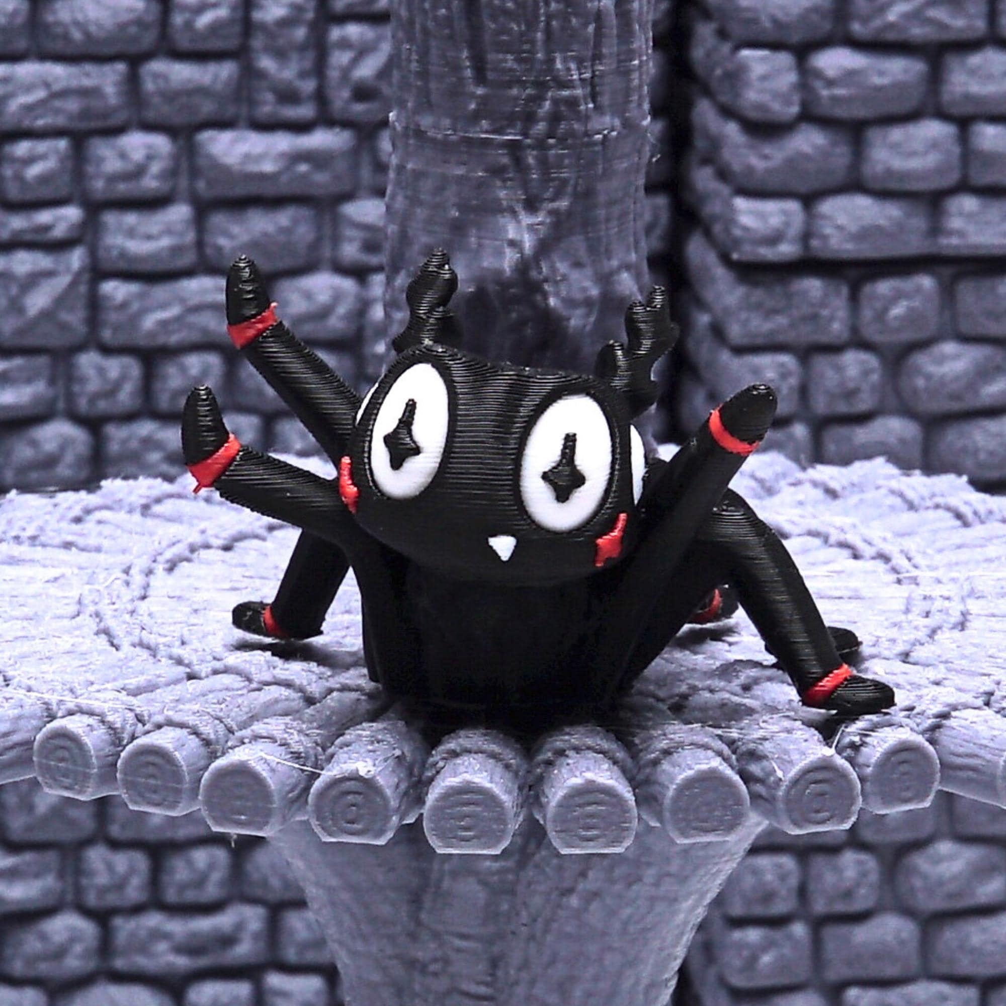 DnD Spider Miniature for Tabletop Role Play Games Gift for Dungeon and Dragon Fans Tiny Beast Spider Figure for TTRPG with Friends Adventure