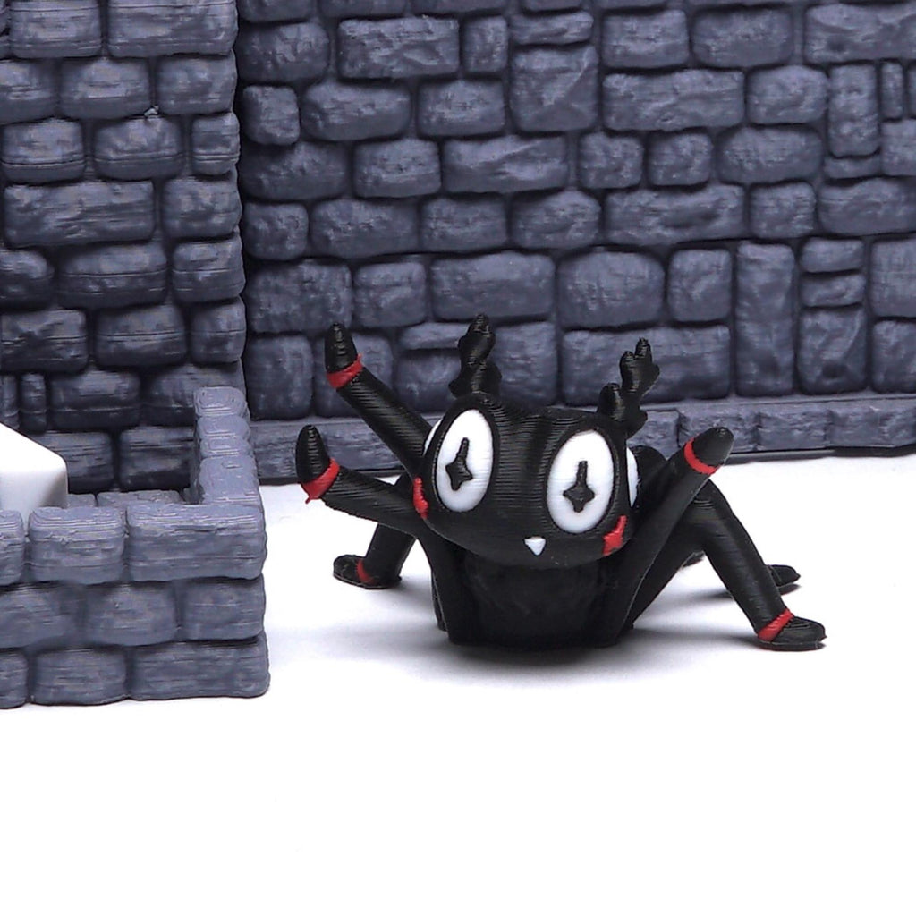 DnD Spider Miniature for Tabletop Role Play Games Gift for Dungeon and Dragon Fans Tiny Beast Spider Figure for TTRPG with Friends Adventure