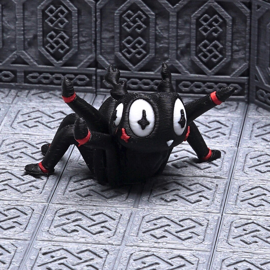DnD Spider Miniature for Tabletop Role Play Games Gift for Dungeon and Dragon Fans Tiny Beast Spider Figure for TTRPG with Friends Adventure
