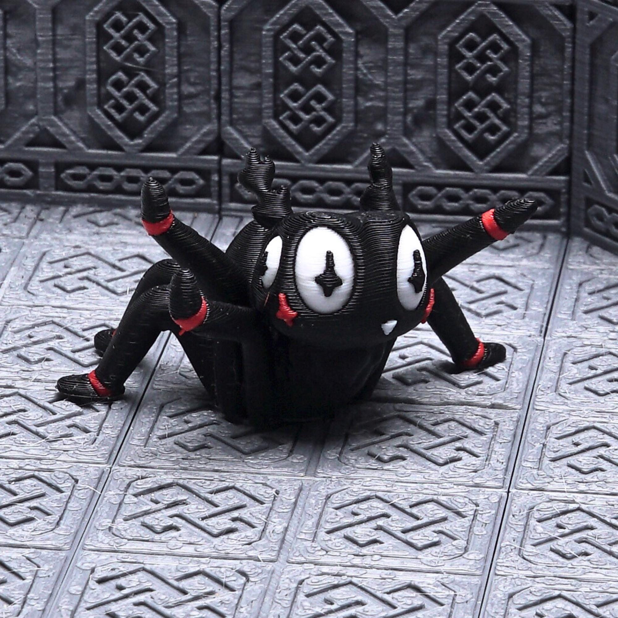 DnD Spider Miniature for Tabletop Role Play Games Gift for Dungeon and Dragon Fans Tiny Beast Spider Figure for TTRPG with Friends Adventure