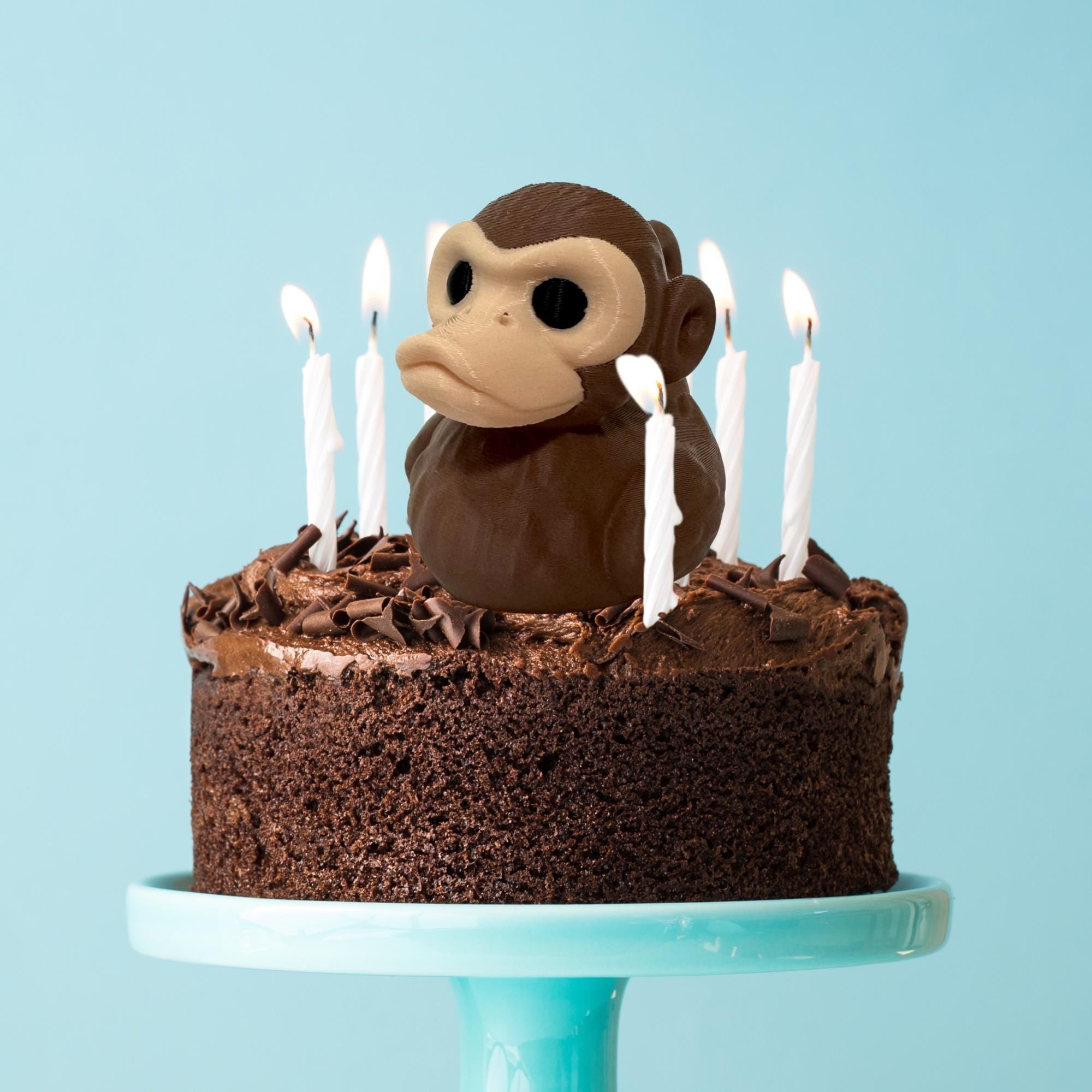 Monkey Cruise Duck Gift Safari Animal Hide and Seek Duck for Ship Adventures Birthday Party Favor Zoo Cake Topper Travel Keepsake for Kids