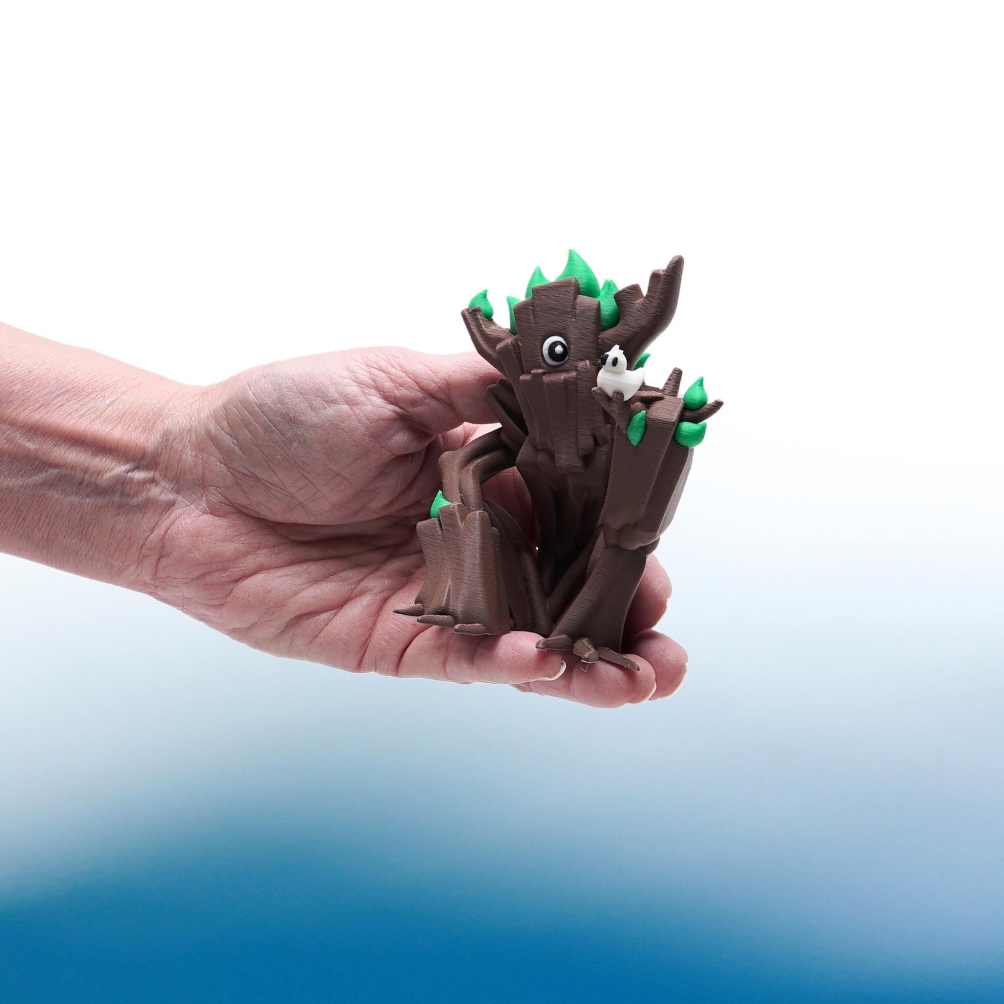 DnD Treant Monster Miniature Playful Design for Tabletop Role Play Games Gift for Dungeons and Dragons Fans Cute Tree Figure for TTRPG Fun
