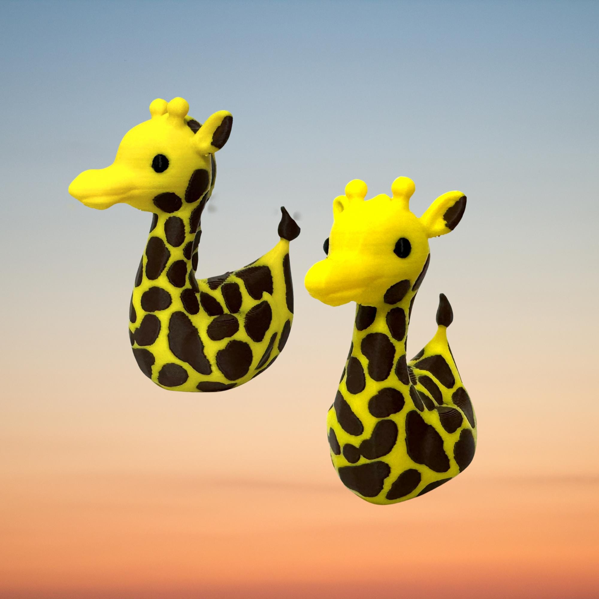 Giraffe Cruise Duck Gift Safari Animal Hide and Seek Duck for Kids Birthday Party Favor Cute Cake Topper Wildlife Travel Duck for Cruisers