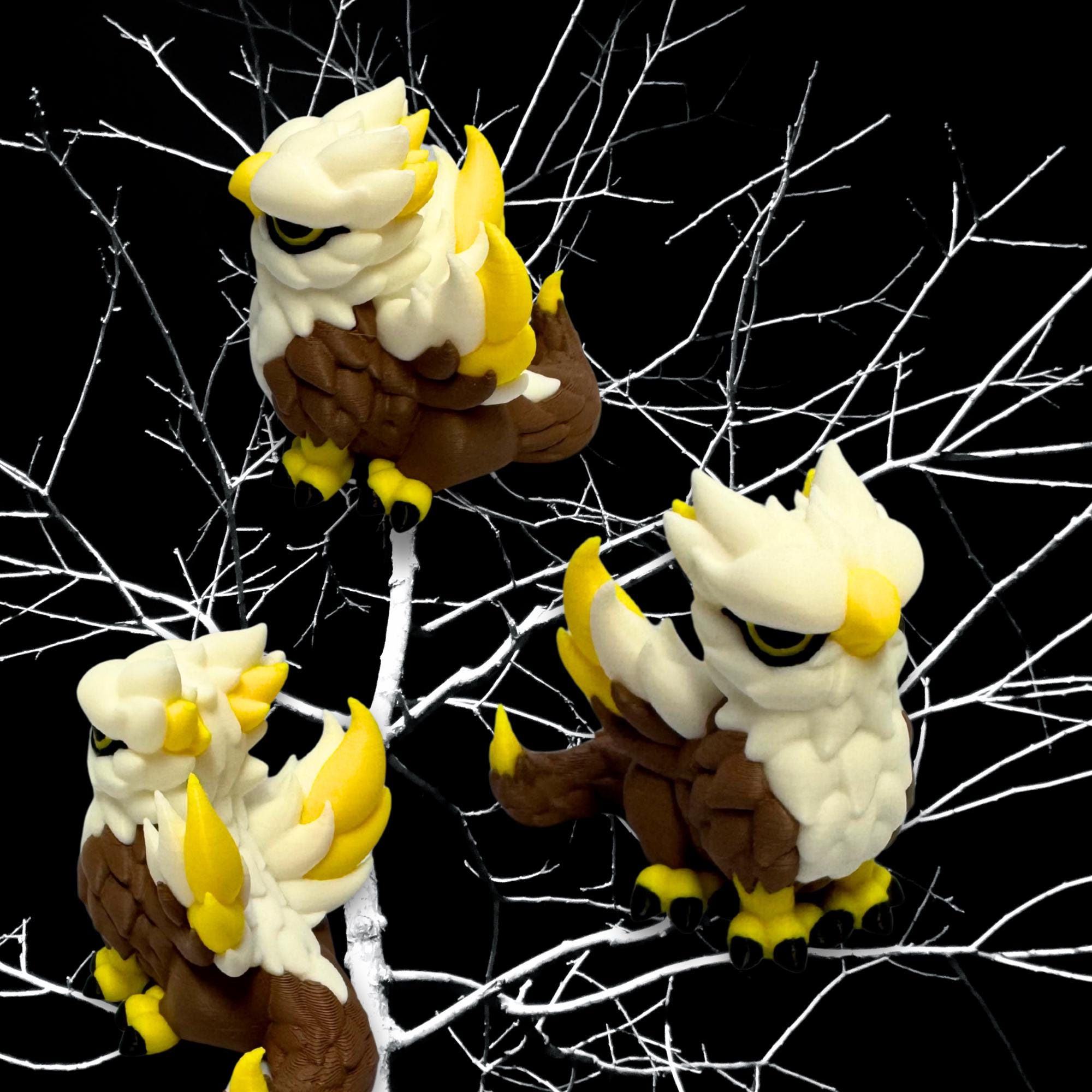 DnD Griffon Monster Miniature for TTRPG Lion Eagle Mythical Creature with Keen Sight Perception for DnD Role Play Game Character Griffin