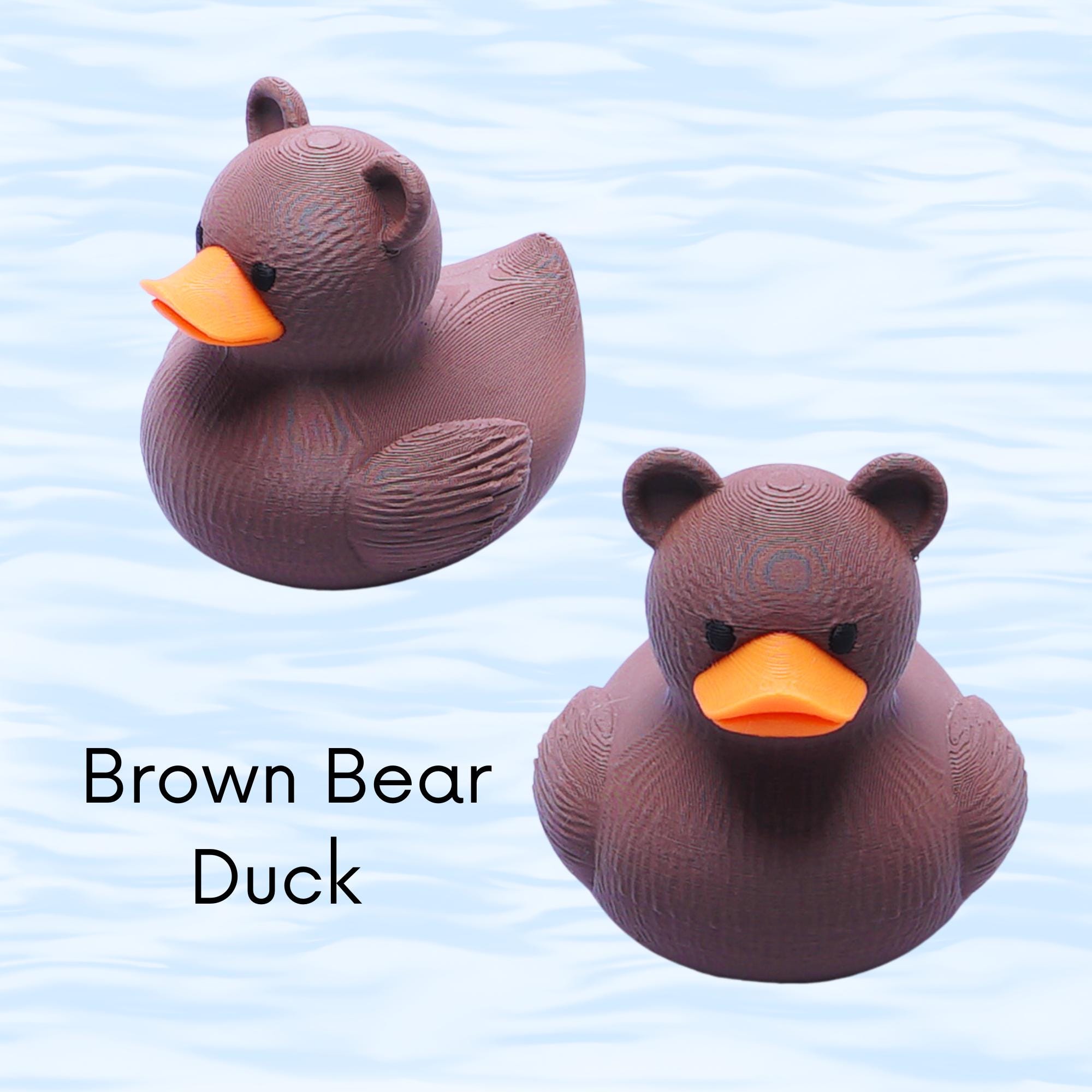 Alaskan Cruise Duck Gift Set 6 Ducks Tags & Ties in Clear Case for Hide and Seek Cruise Ducking Fun Kit Orca Wolf Fox Bear Owl Captain Ducks