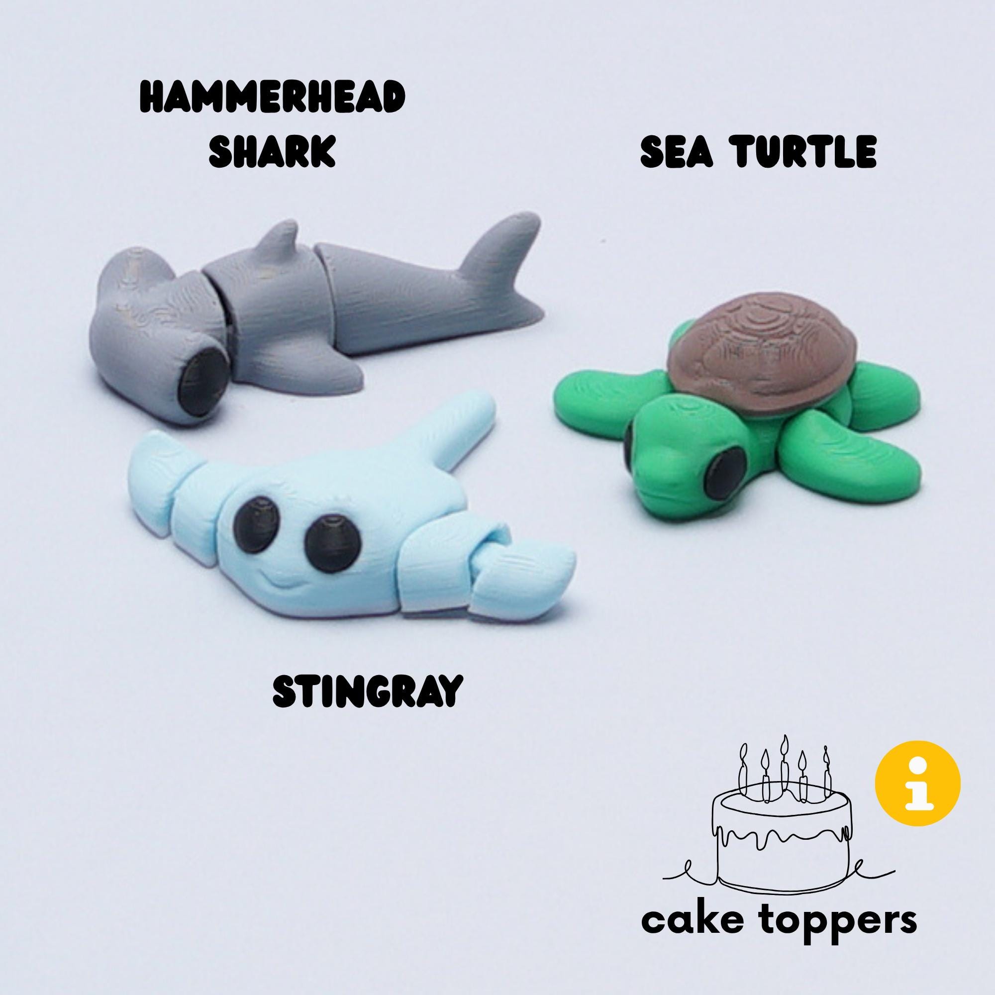 Mini Animal Fidget Toy Set 15 Pocket Pal Baby Animals in 3D Printed Crate Cute Party Favor, Desk Toy, Stress Relief Gift Idea for Kids Teens