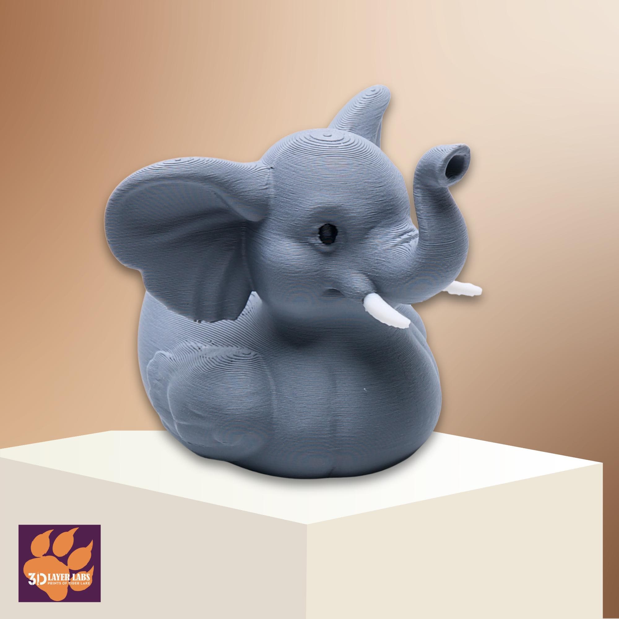 Elephant Cruise Duck Gift Safari Animal Hide and Seek Duck for Ship Adventures Bon Voyage Party Favor Cake Topper Travel Gift for Cruisers