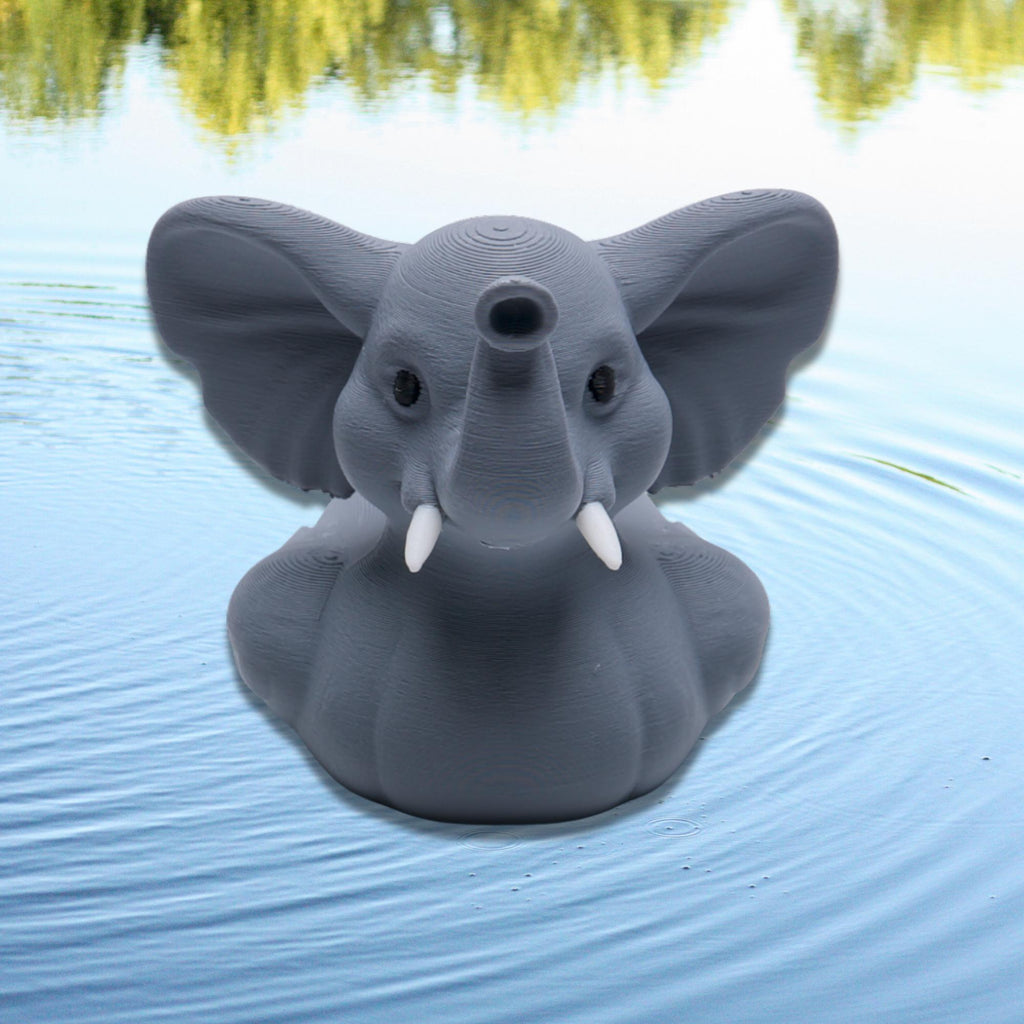 Elephant Cruise Duck Gift Safari Animal Hide and Seek Duck for Ship Adventures Bon Voyage Party Favor Cake Topper Travel Gift for Cruisers