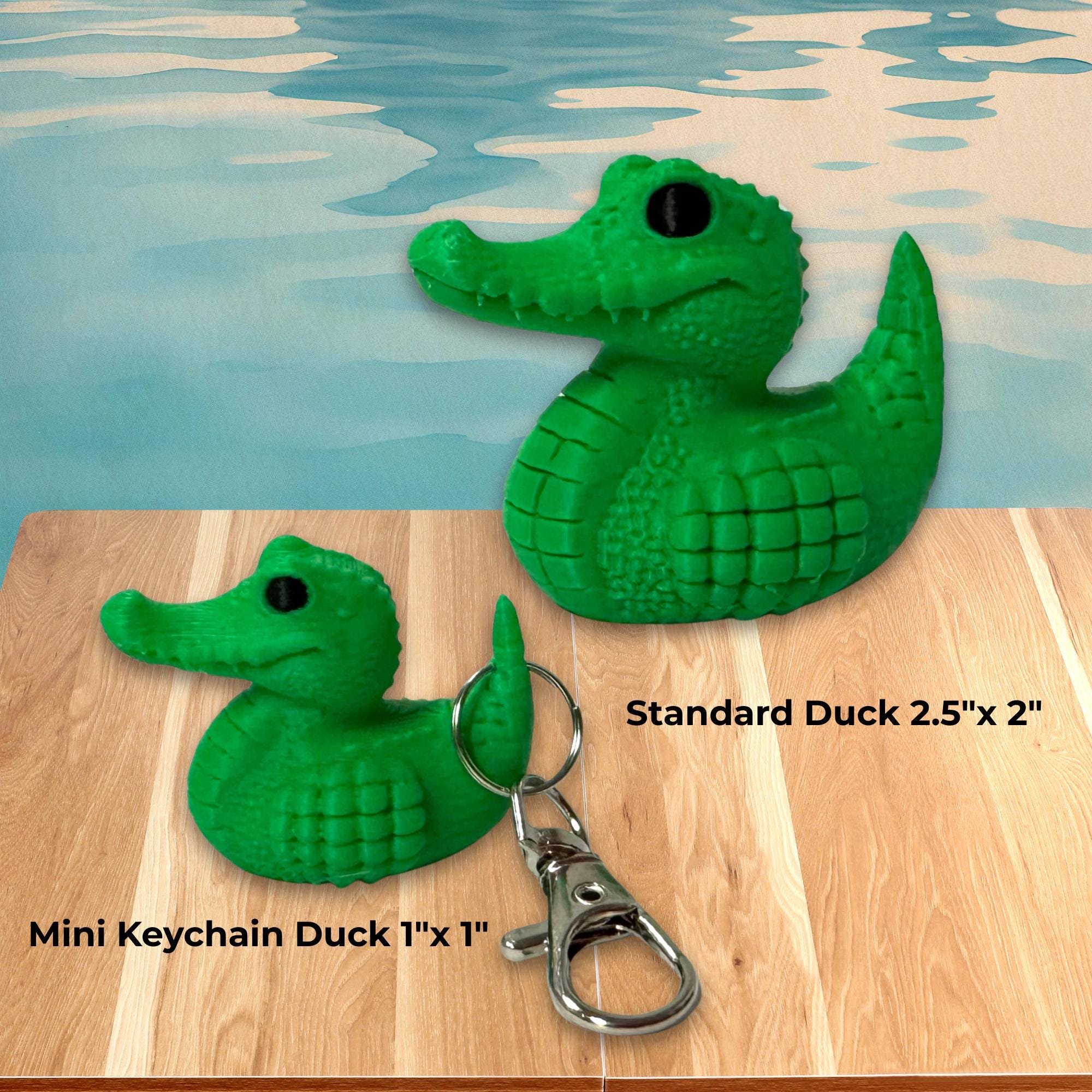 Highland Cow Duck Jeep Mini Keychain or Big Charm for Jeep Lovers and Cruise Duck Fan Bon Voyage Matching Gift Keychain or Luggage Pull Duck