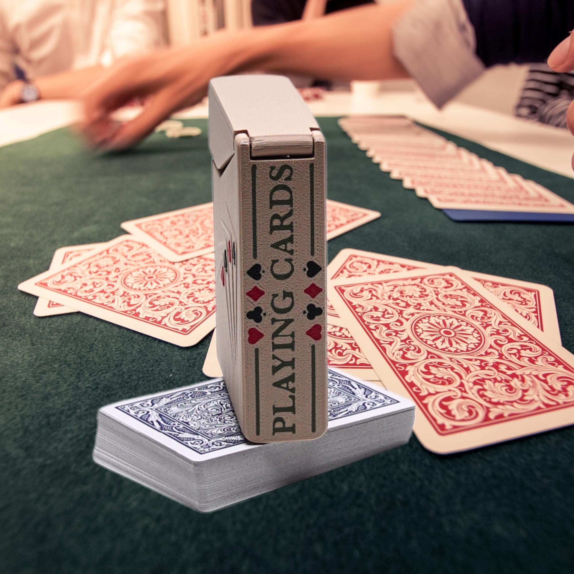 Gift for Him Playing Cards and Case Protect and Store Cards for Family Game Night Roadtrip Camping Entertainment Play for All Age Card Games