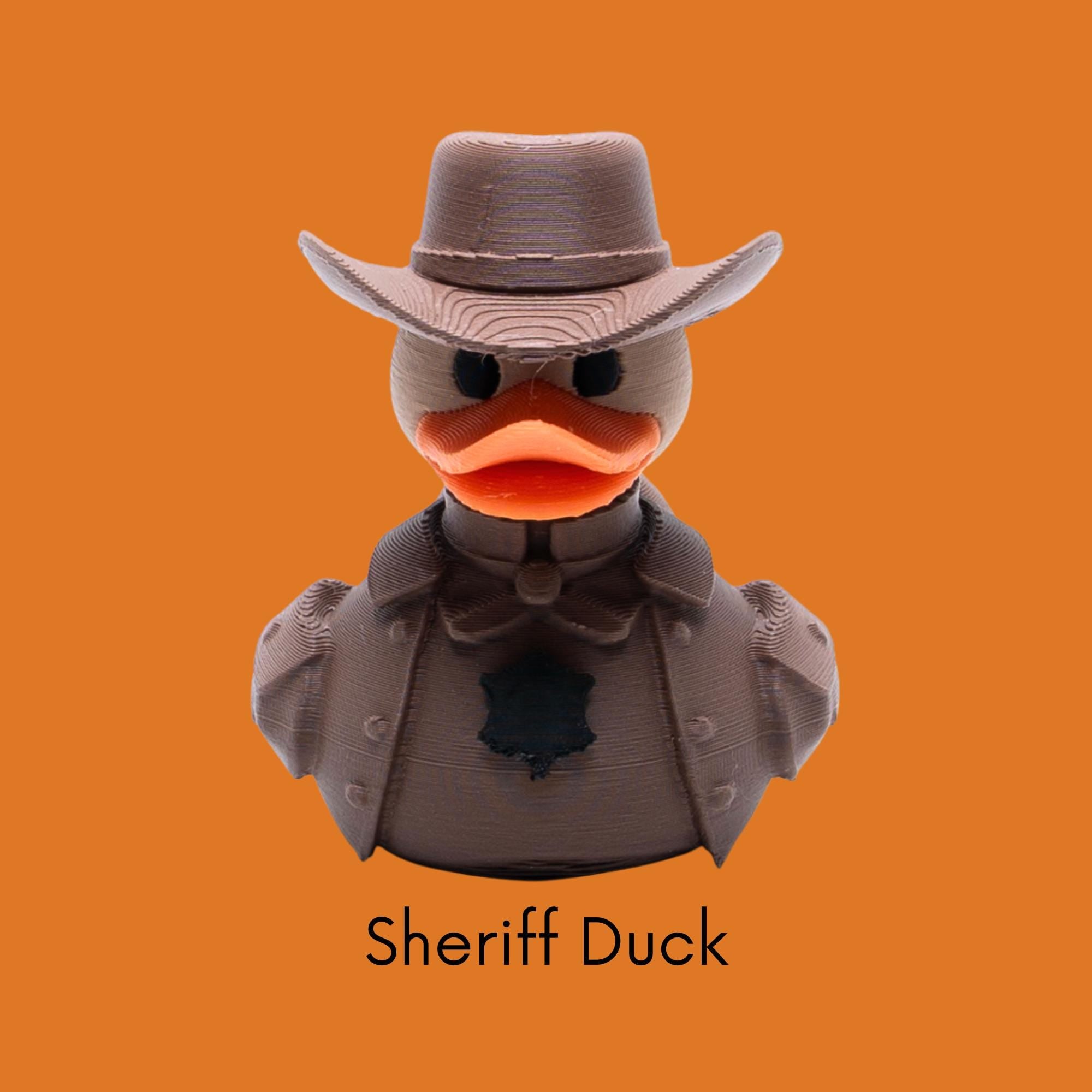 Western Ducking Kit 6 Ducks with Ties Tags Bag for Easy Complete Ducking Western Theme Fun Party 4x4 Duck Favor for 4x4 Trail Ride Events