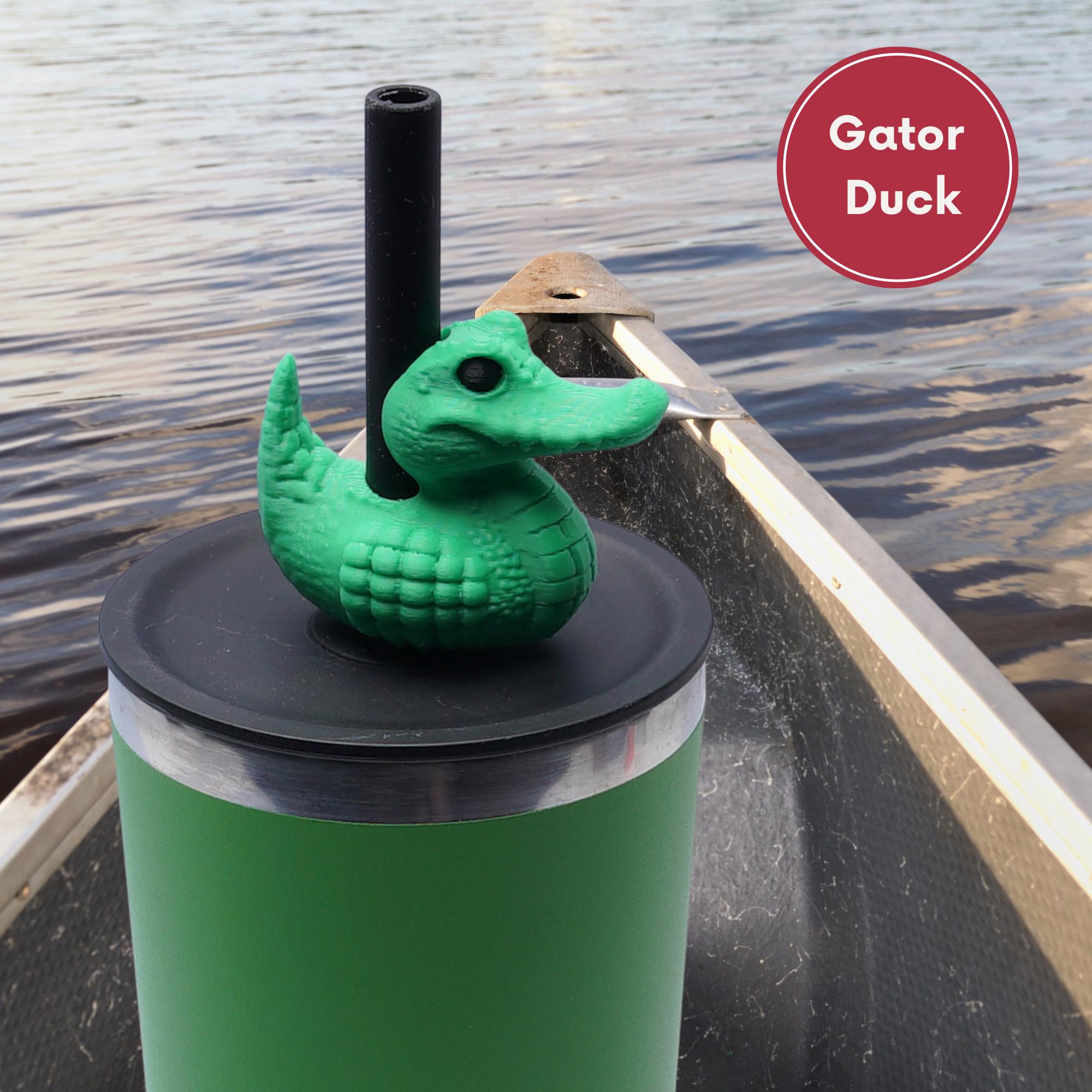 Duck Duck Jeep Cruise Jeep Straw Topper 3D Printed Charm for Tumblers Insulated Cups and Party Cup Straw Topper Gift for Her Back to School