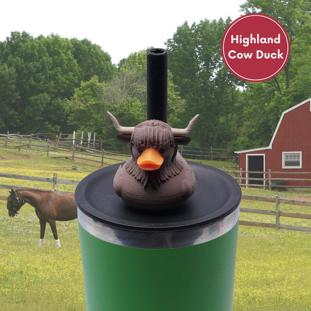 Duck Duck Jeep Cruise Jeep Straw Topper 3D Printed Charm for Tumblers Insulated Cups and Party Cup Straw Topper Gift for Her Back to School