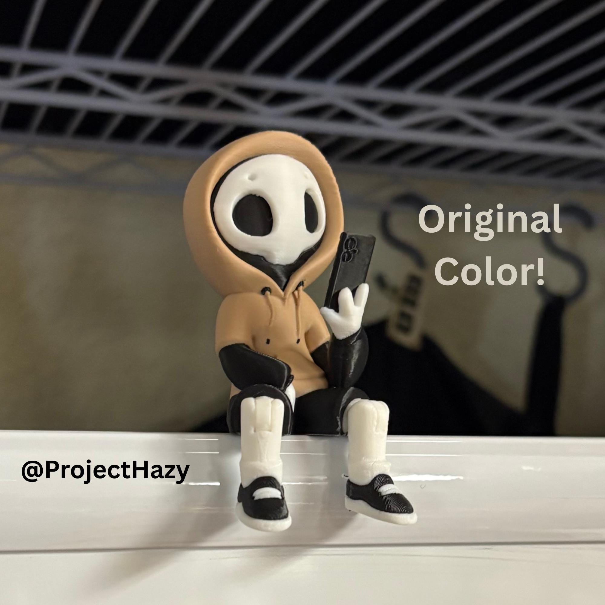Project Hazy Gift for the Always Scrolling Connected to Cell Phone with Bendy Legs Sits on Desk Table Travel Selfie Prop Gift for Tech Guy