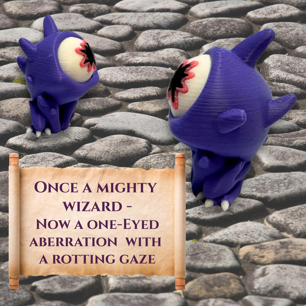 DnD Nothic Monster Aberration Miniature for TTRPG One-Eyed Cursed Wizard Creature Gift for Role Play Game Character Mini Nothic Gaze Attack