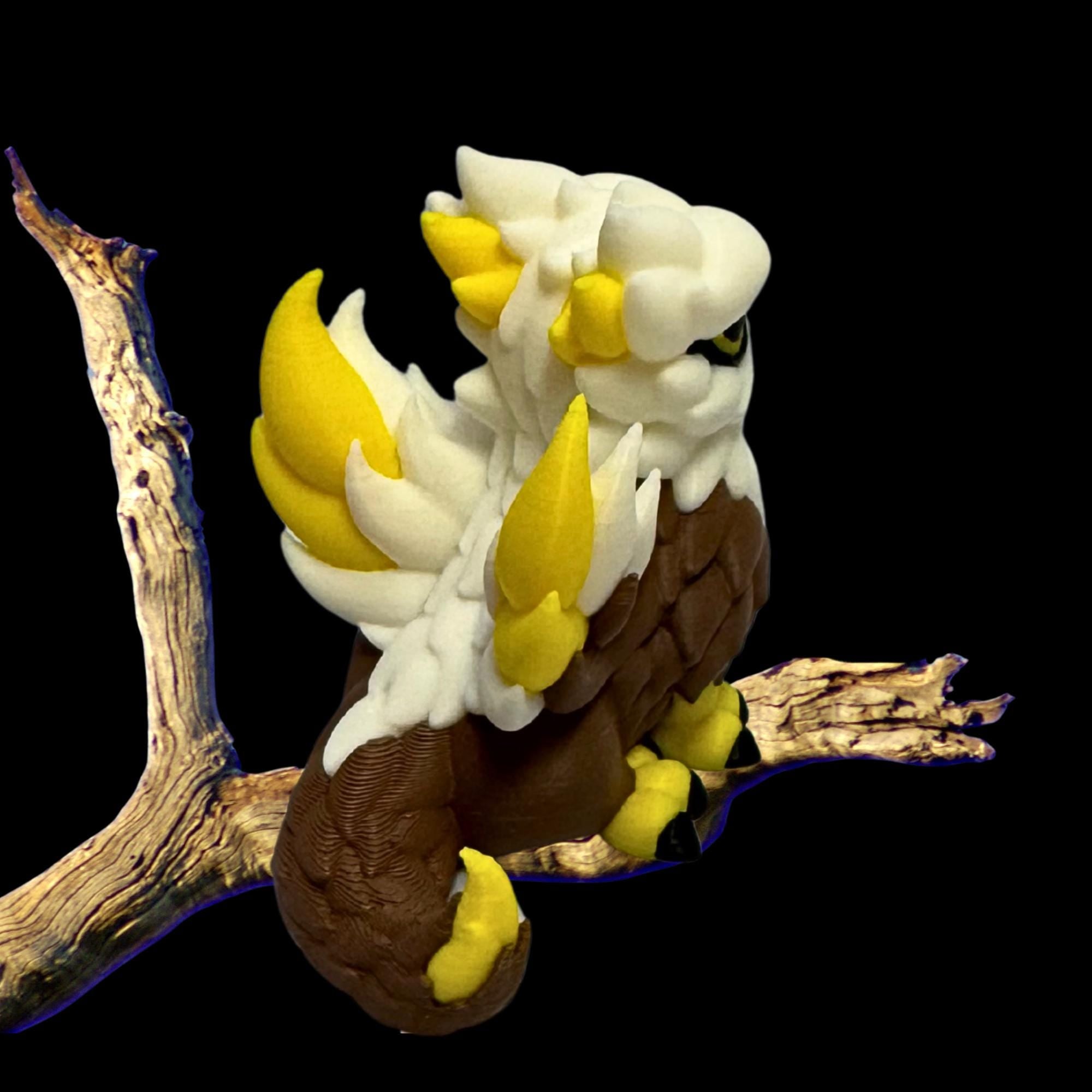 DnD Griffon Monster Miniature for TTRPG Lion Eagle Mythical Creature with Keen Sight Perception for DnD Role Play Game Character Griffin