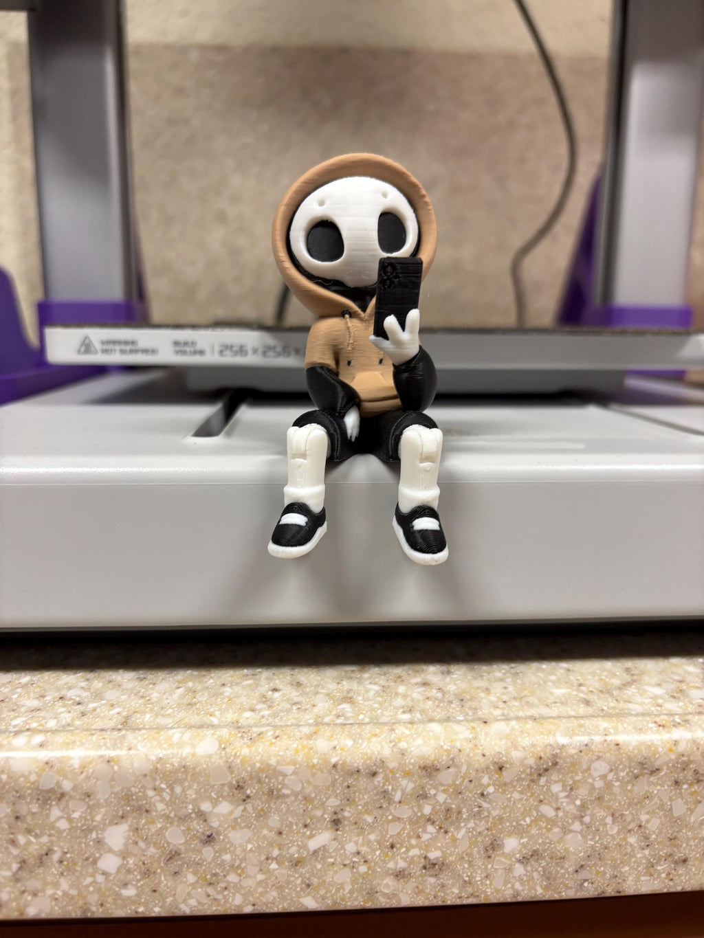 Project Hazy Always Scrolling Collectible Figure for Screen Time Awareness Look Up Reminder for Desk and Back to School Mindfulness Gift